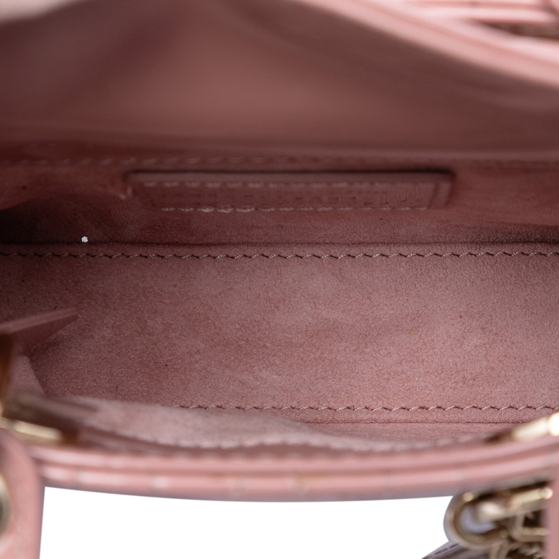 Dior Micro Patent Cannage Lady Dior