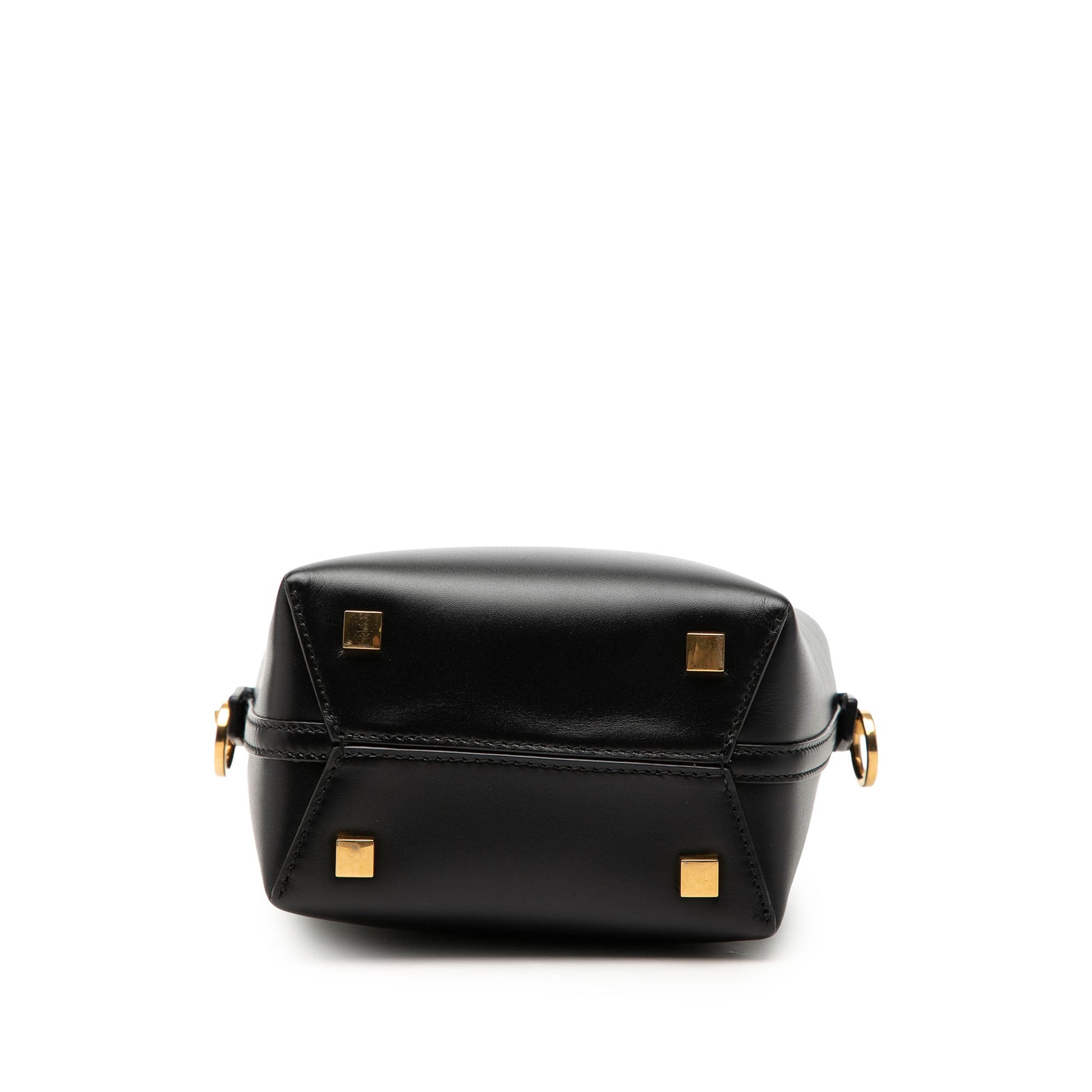 Saint Laurent Mini Shiny Calfskin Le 37 Bucket Bag