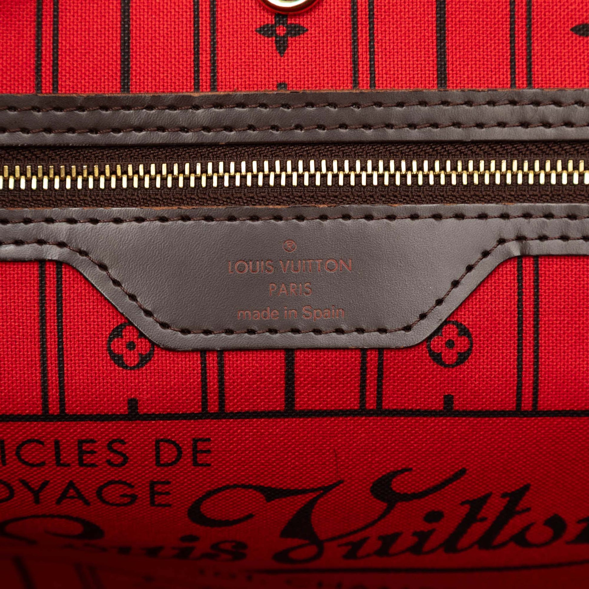 Louis Vuitton Damier Ebene Neverfull MM