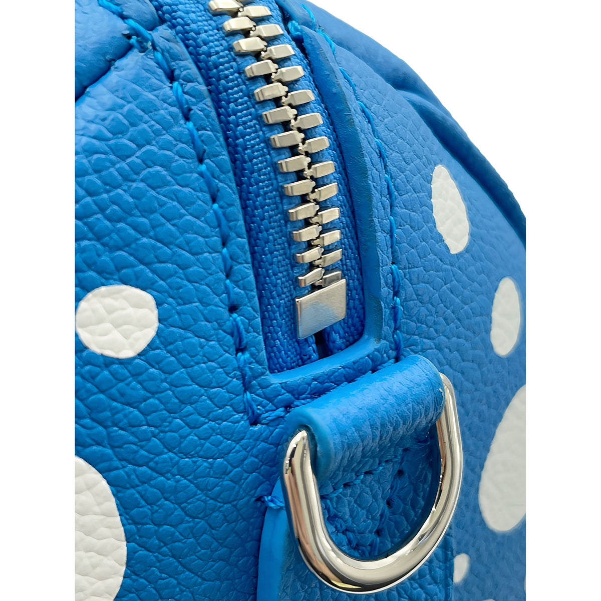 Louis Vuitton Yayoi Kusama Monogram Empreinte Speedy Bandouliere 20 — Blue