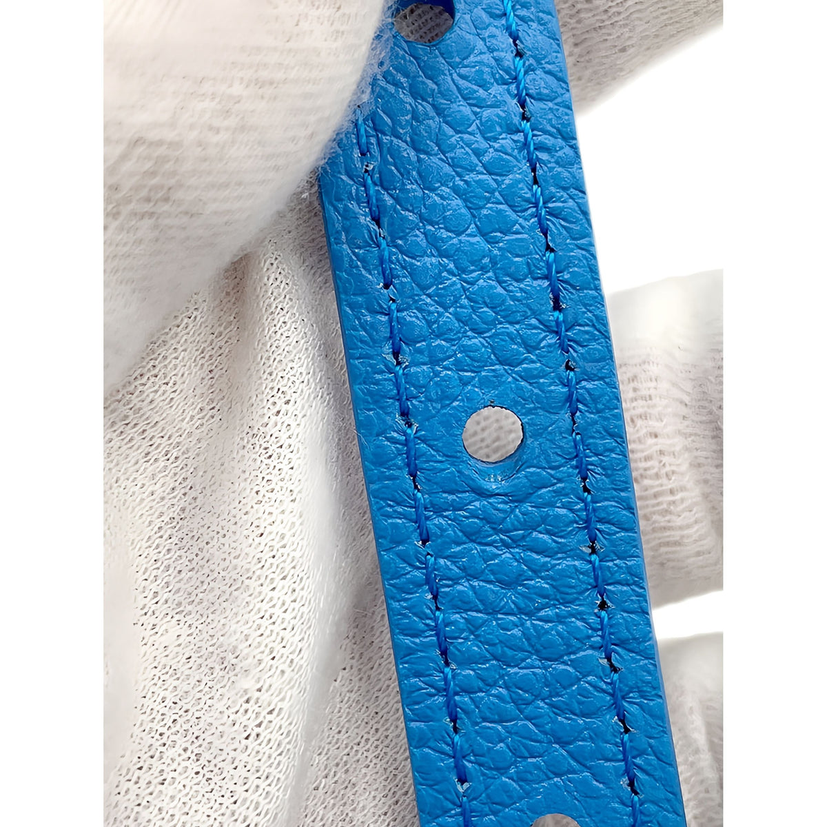 Louis Vuitton Yayoi Kusama Monogram Empreinte Speedy Bandouliere 20 — Blue
