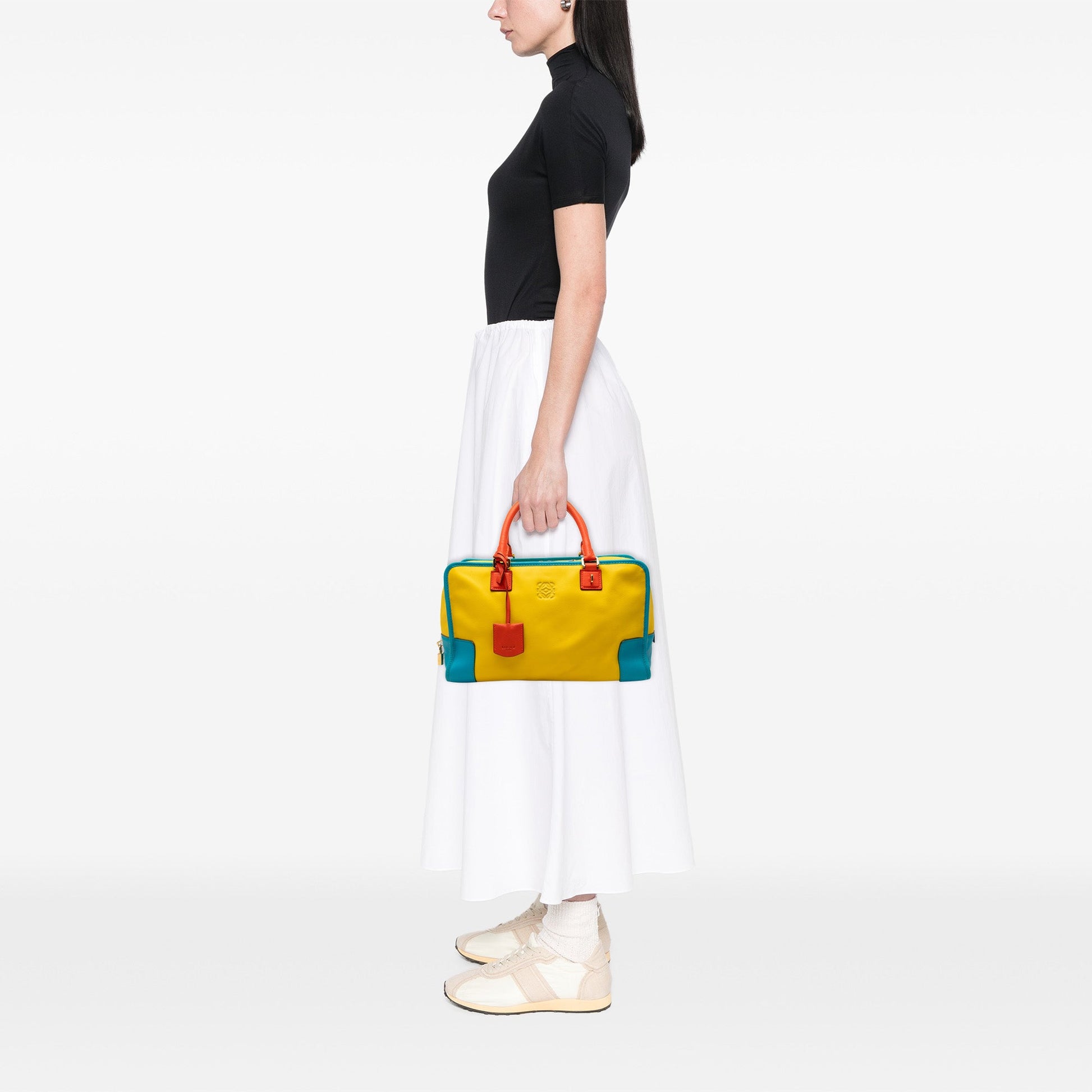 LOEWE Tricolor Leather Amazona 36