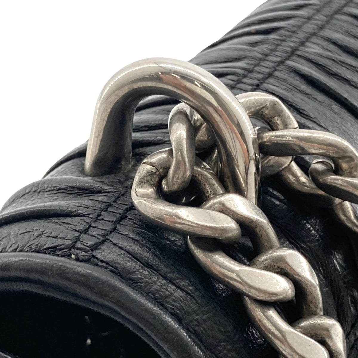 Prada Nappa Gaufre Chain Flap