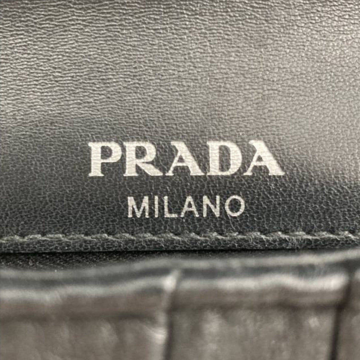 Prada Nappa Gaufre Chain Flap