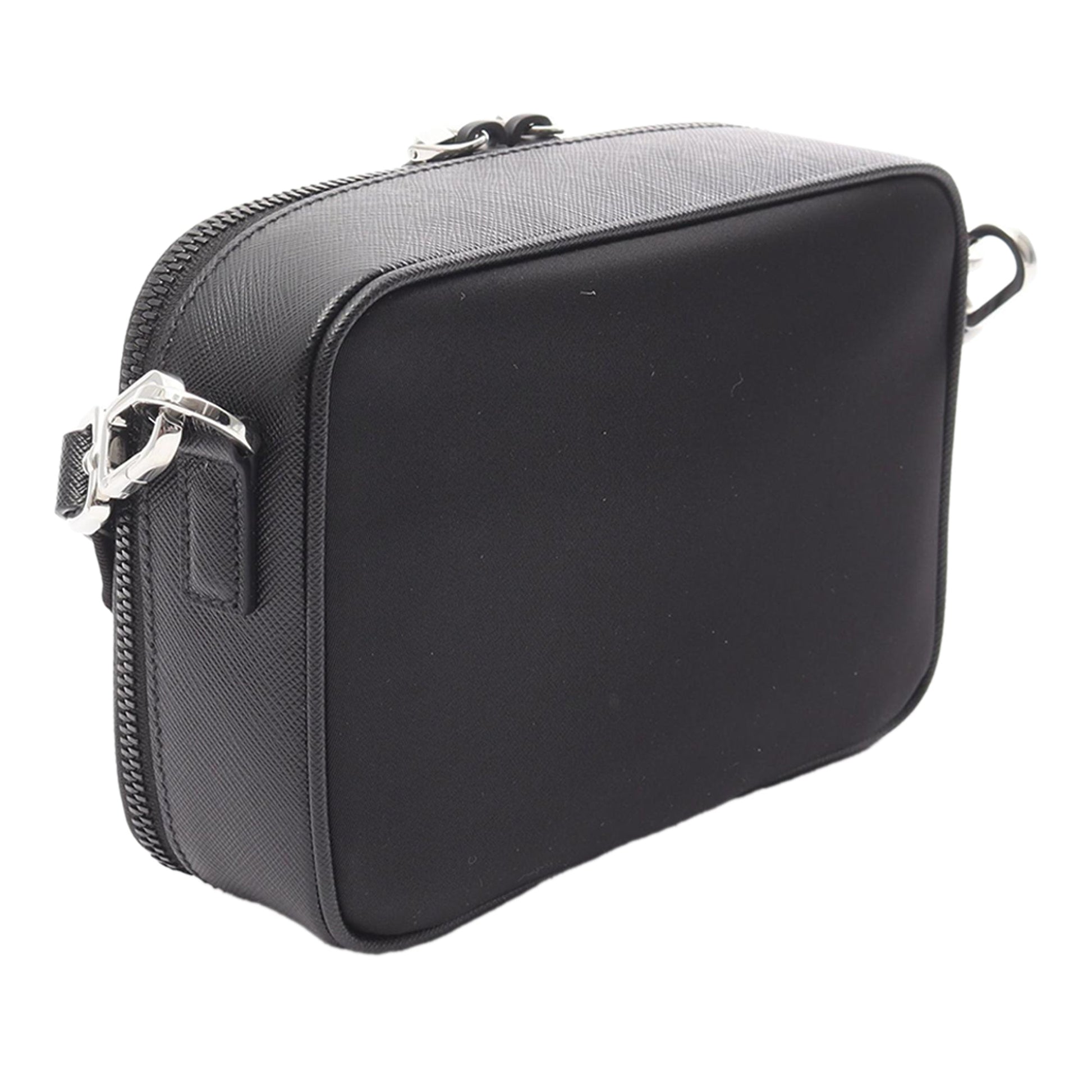 Prada Re Nylon and Saffiano Brique Crossbody