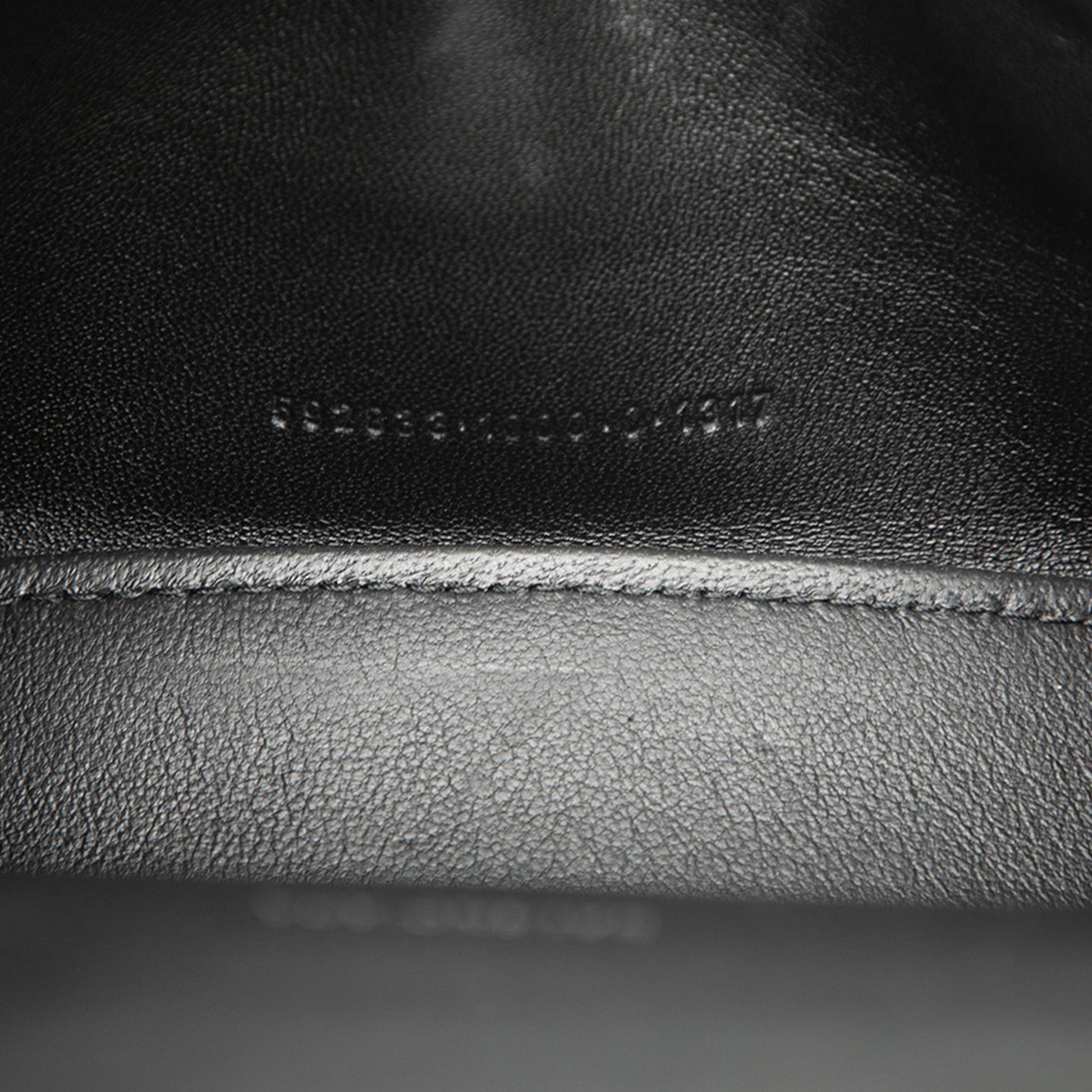 XS Croc Embossed Hourglass Top Handle Bag