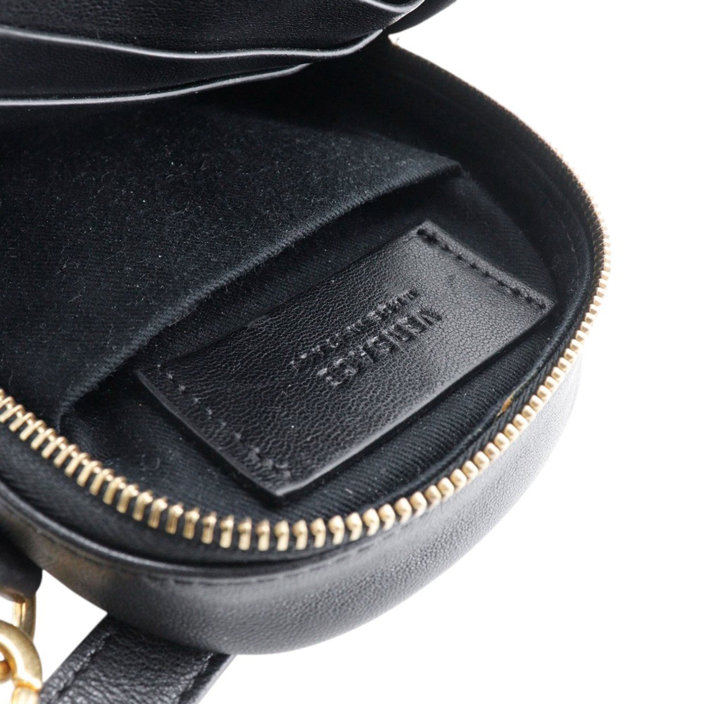 Versace Quilted Leather Medusa Belt Pouch Crossbody