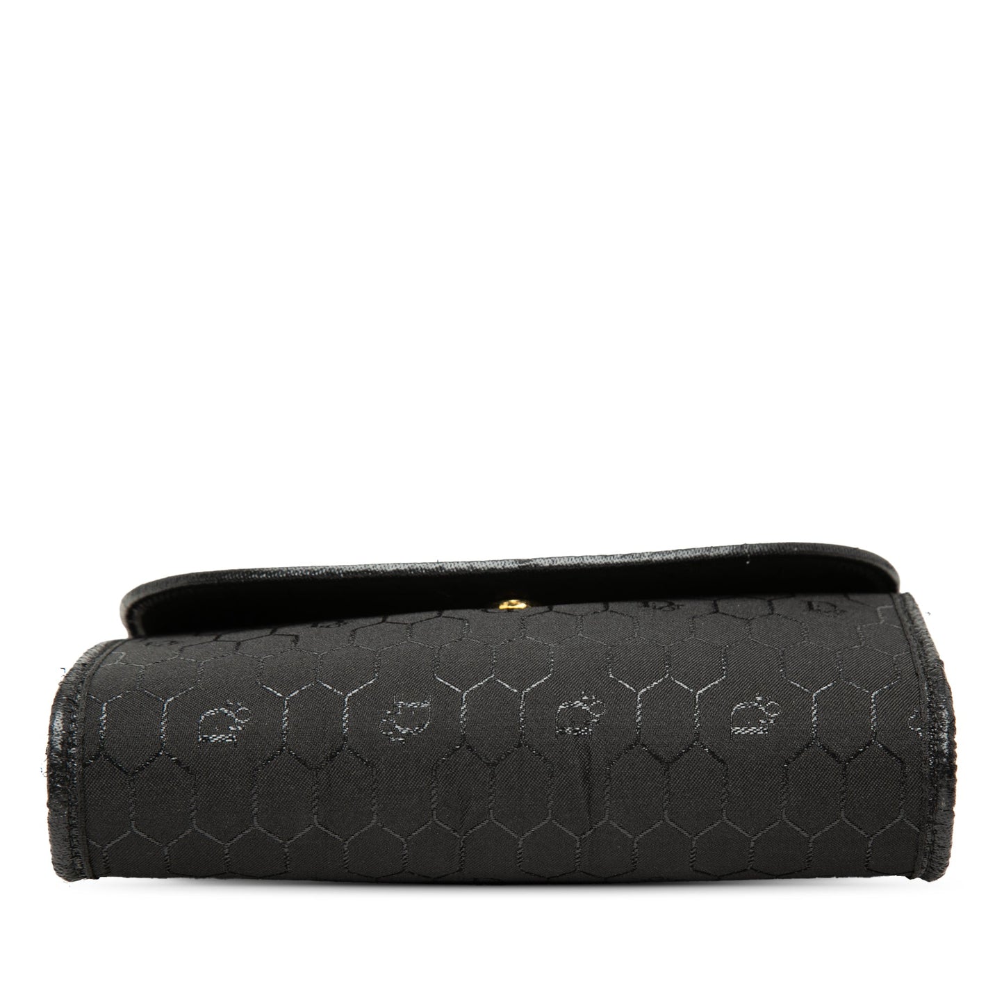 Dior Honeycomb Canvas Chain Flap Crossbody