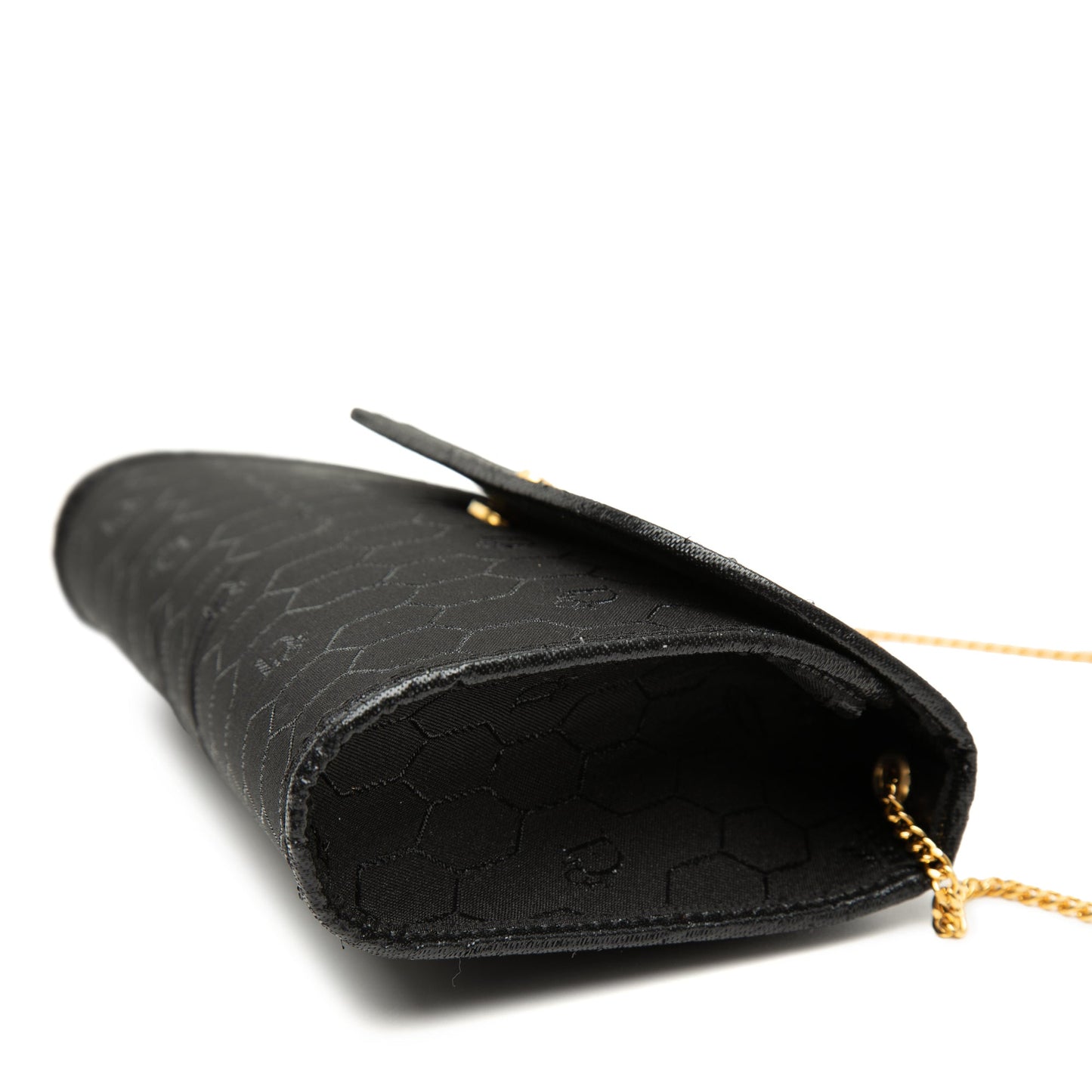 Dior Honeycomb Canvas Chain Flap Crossbody