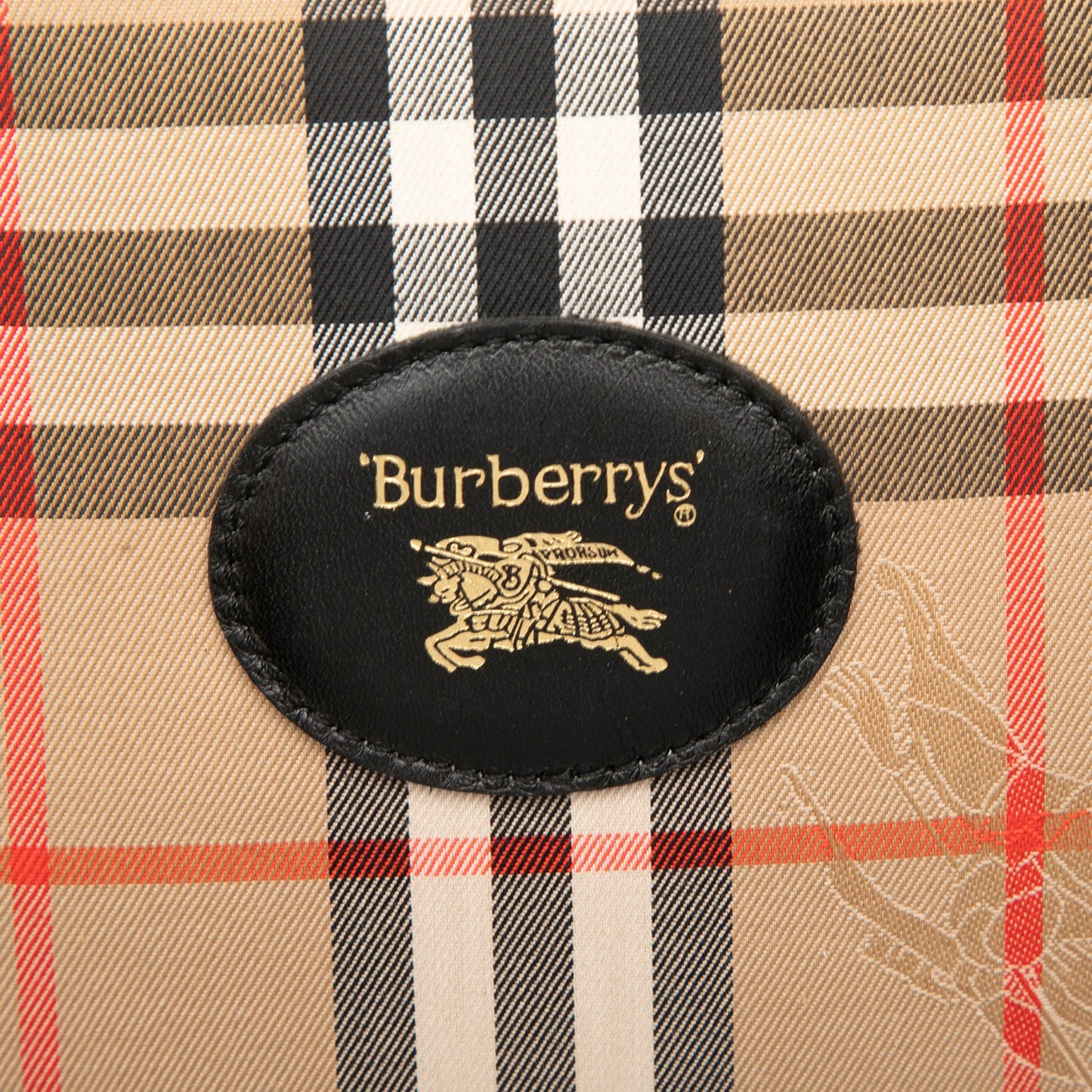 Burberry Haymarket Check Canvas Camera Bag