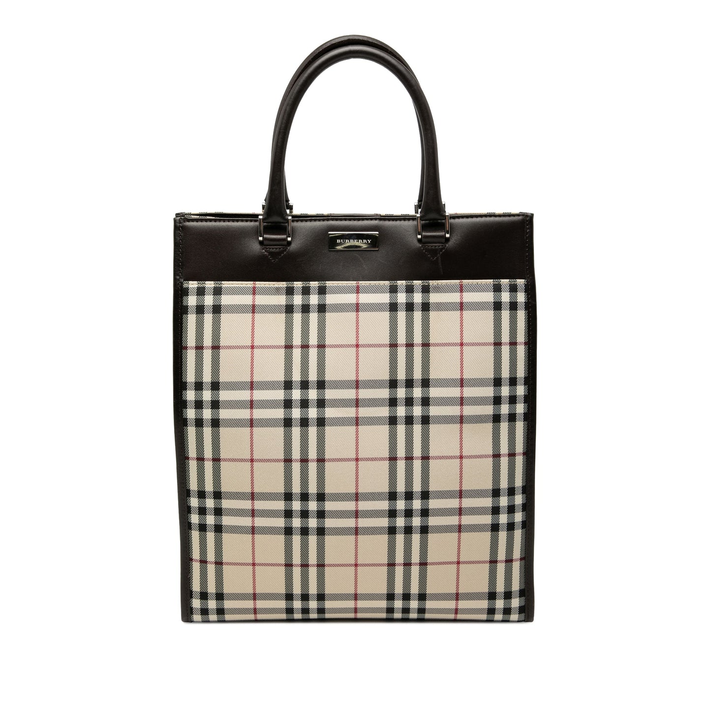 Burberry House Check Canvas Tote