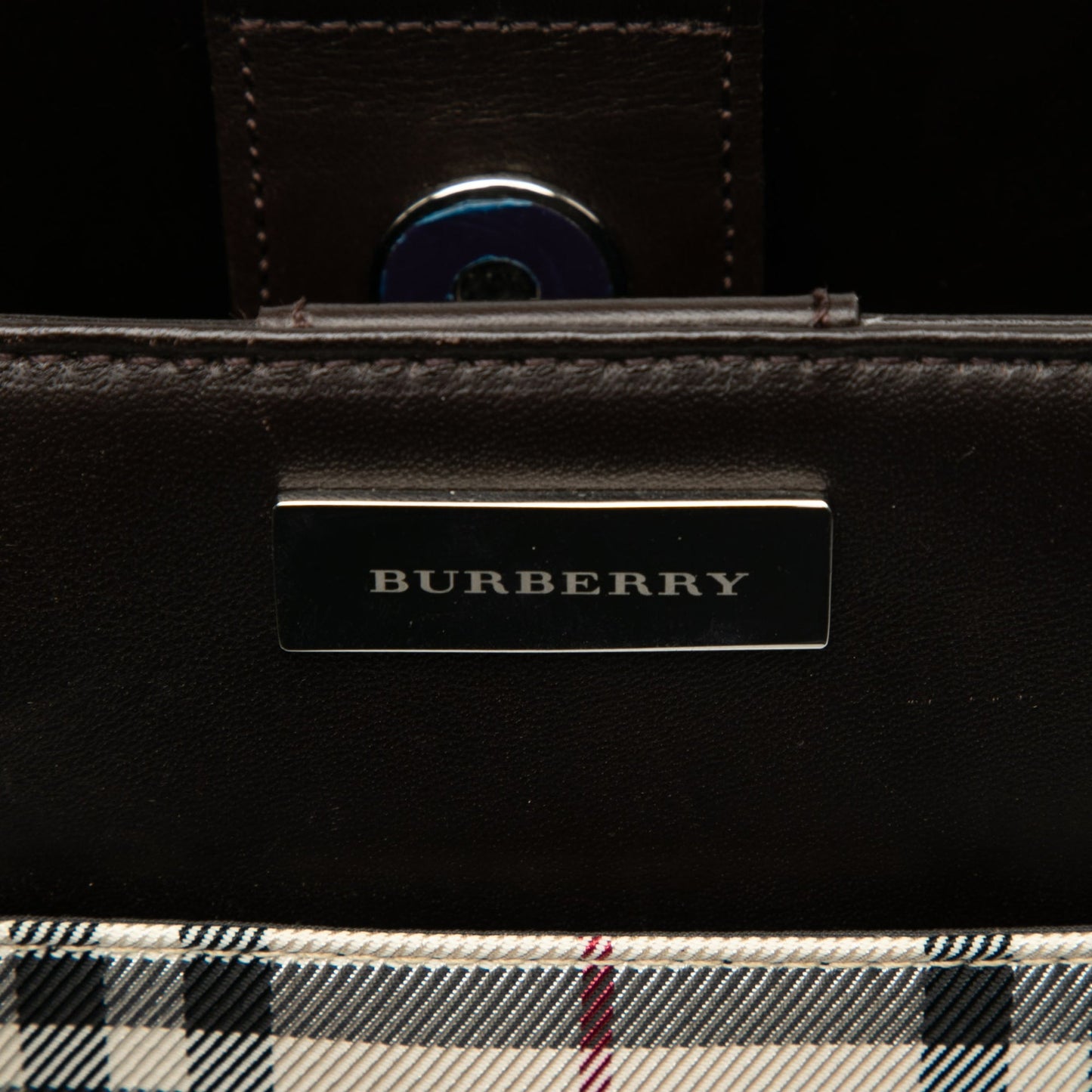 Burberry House Check Canvas Tote