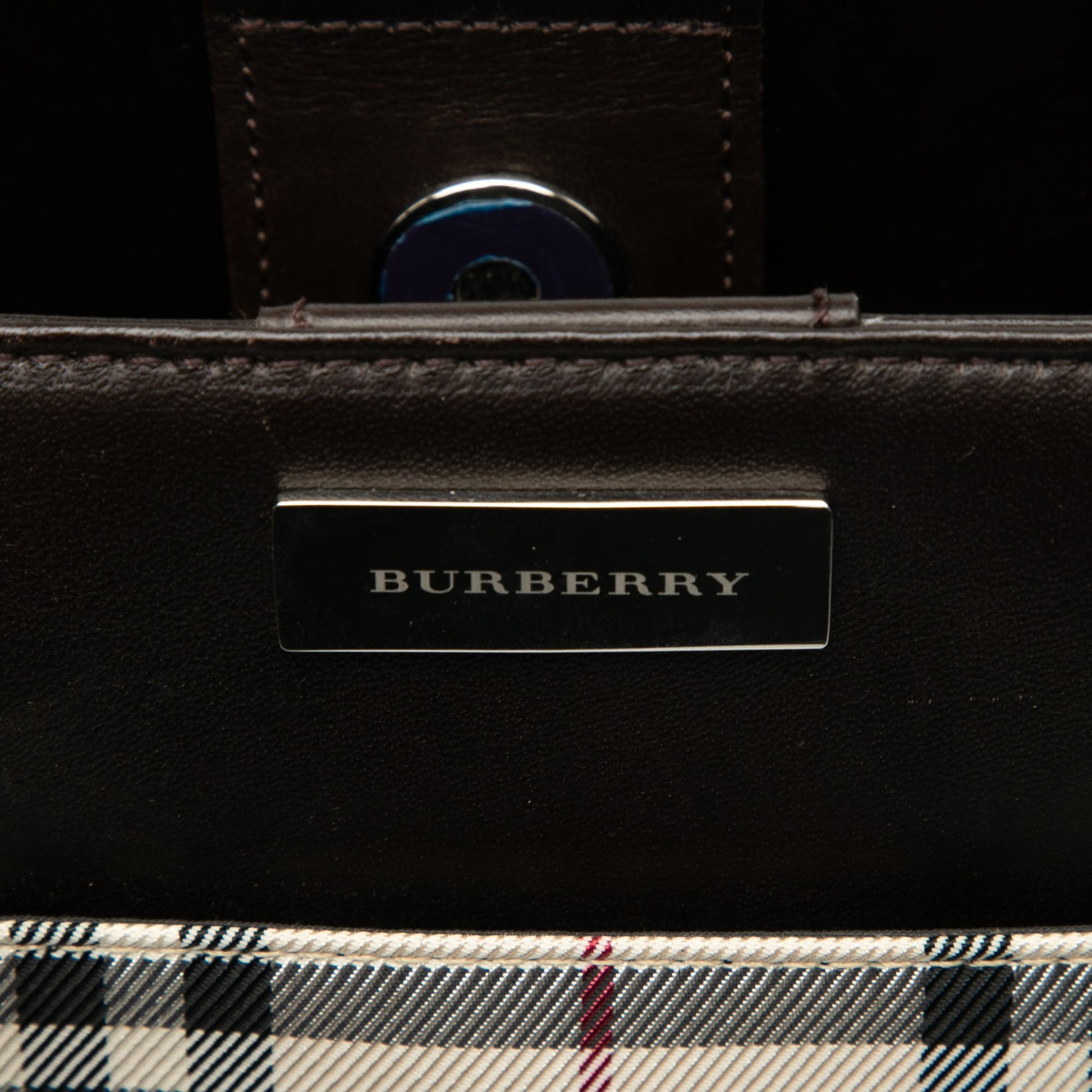 Burberry House Check Canvas Tote