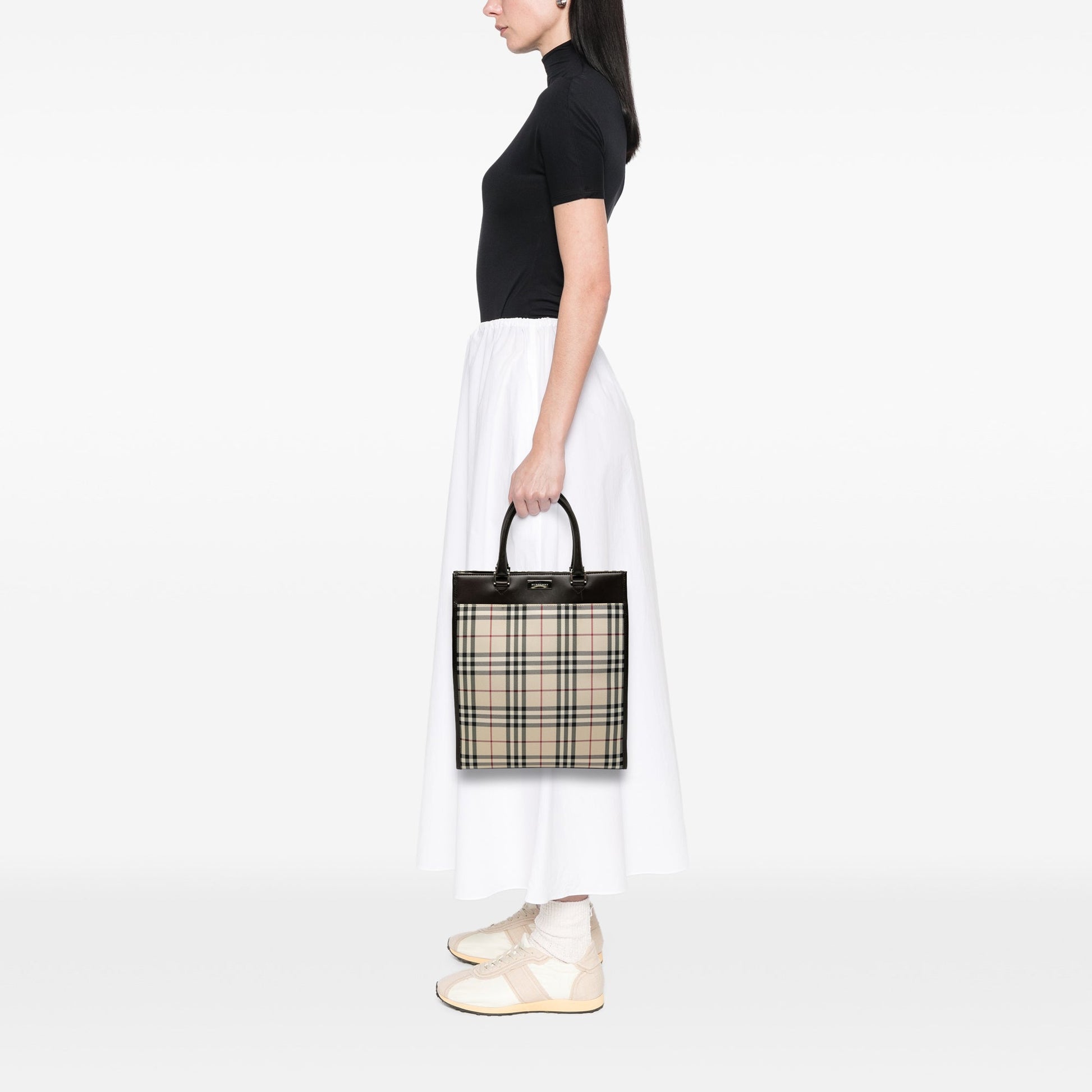 Burberry House Check Canvas Tote