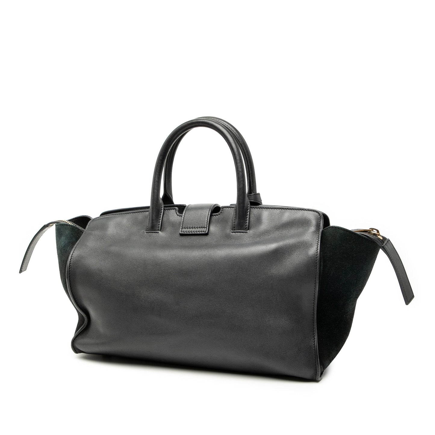 Saint Laurent Small Leather Downtown Cabas Satchel