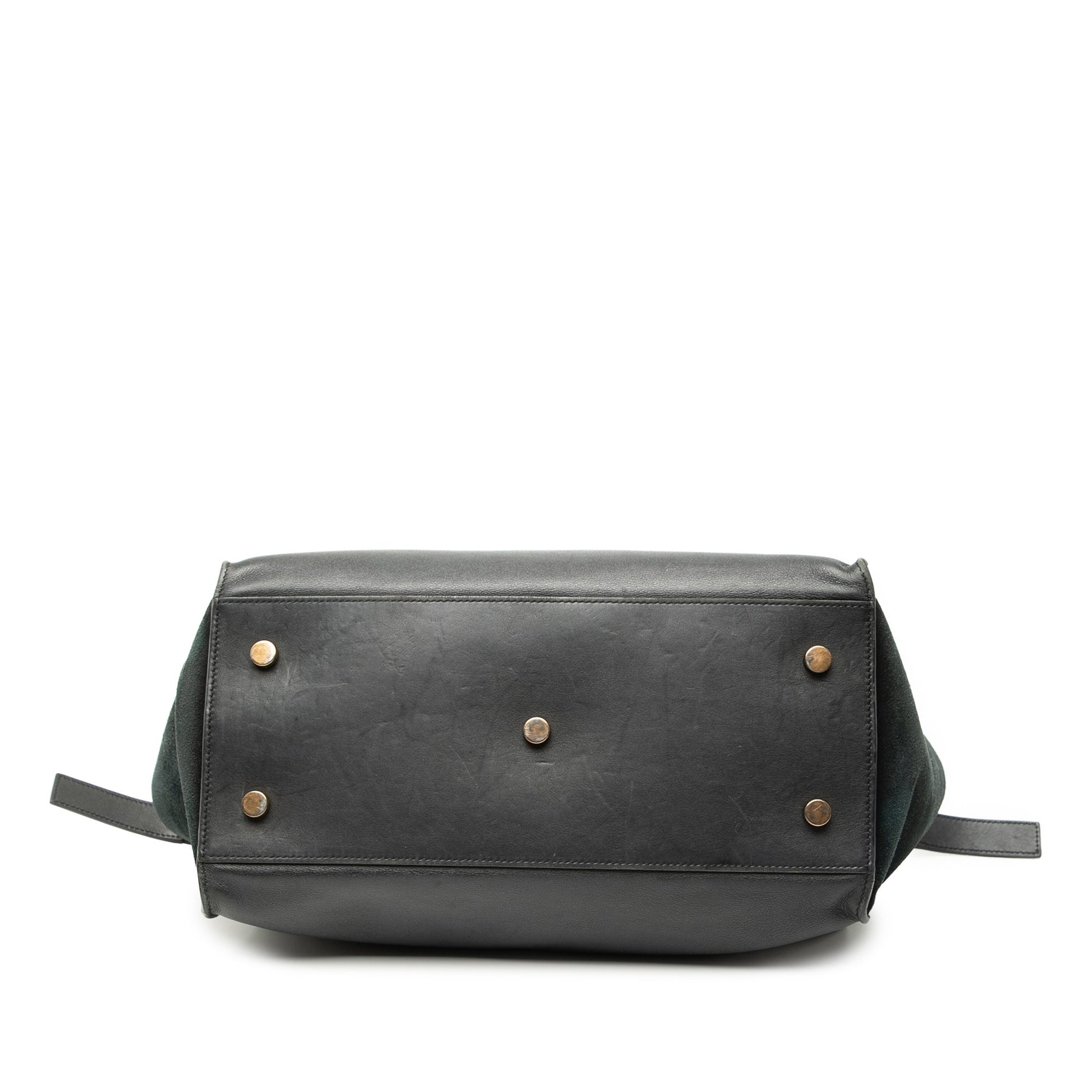 Saint Laurent Small Leather Downtown Cabas Satchel