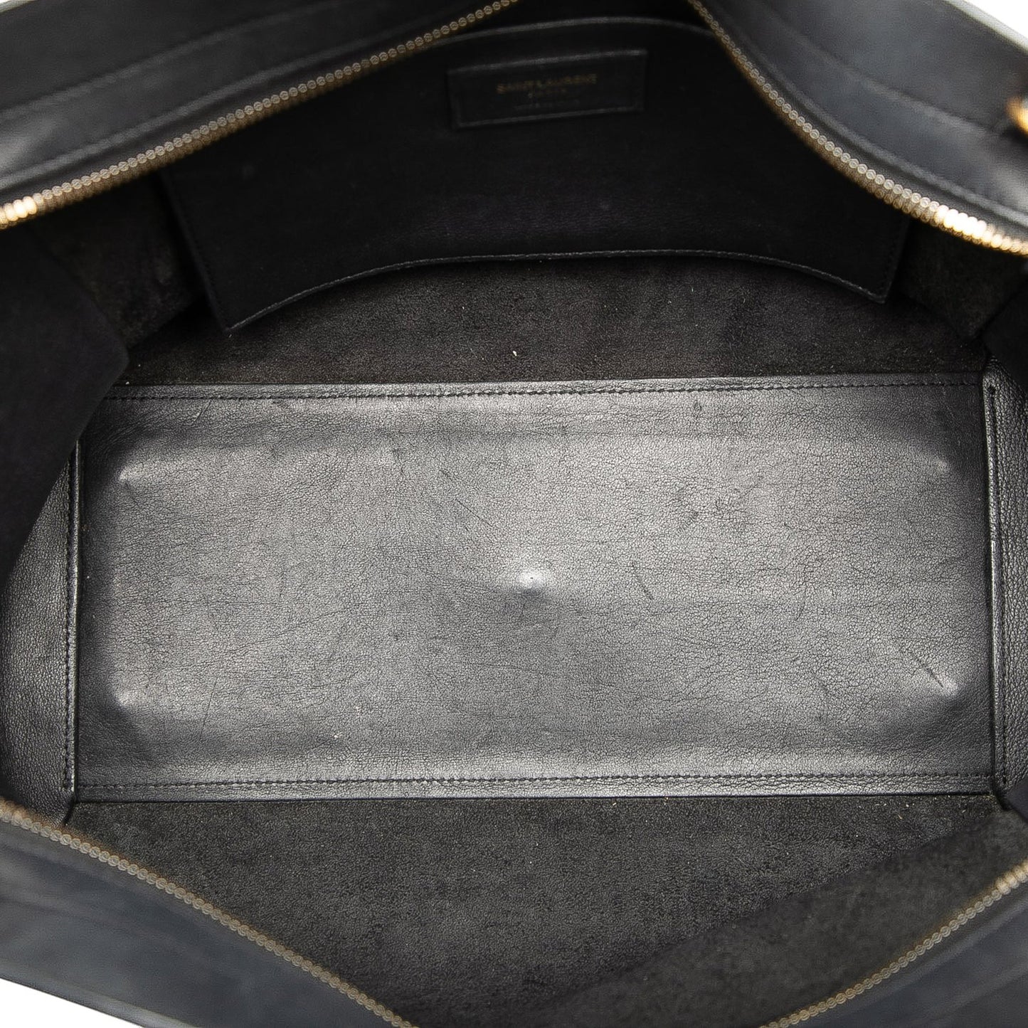 Saint Laurent Small Leather Downtown Cabas Satchel