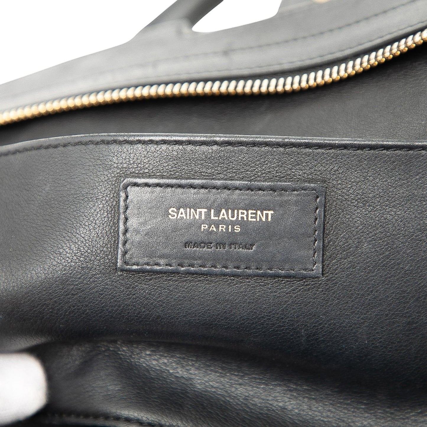 Saint Laurent Small Leather Downtown Cabas Satchel