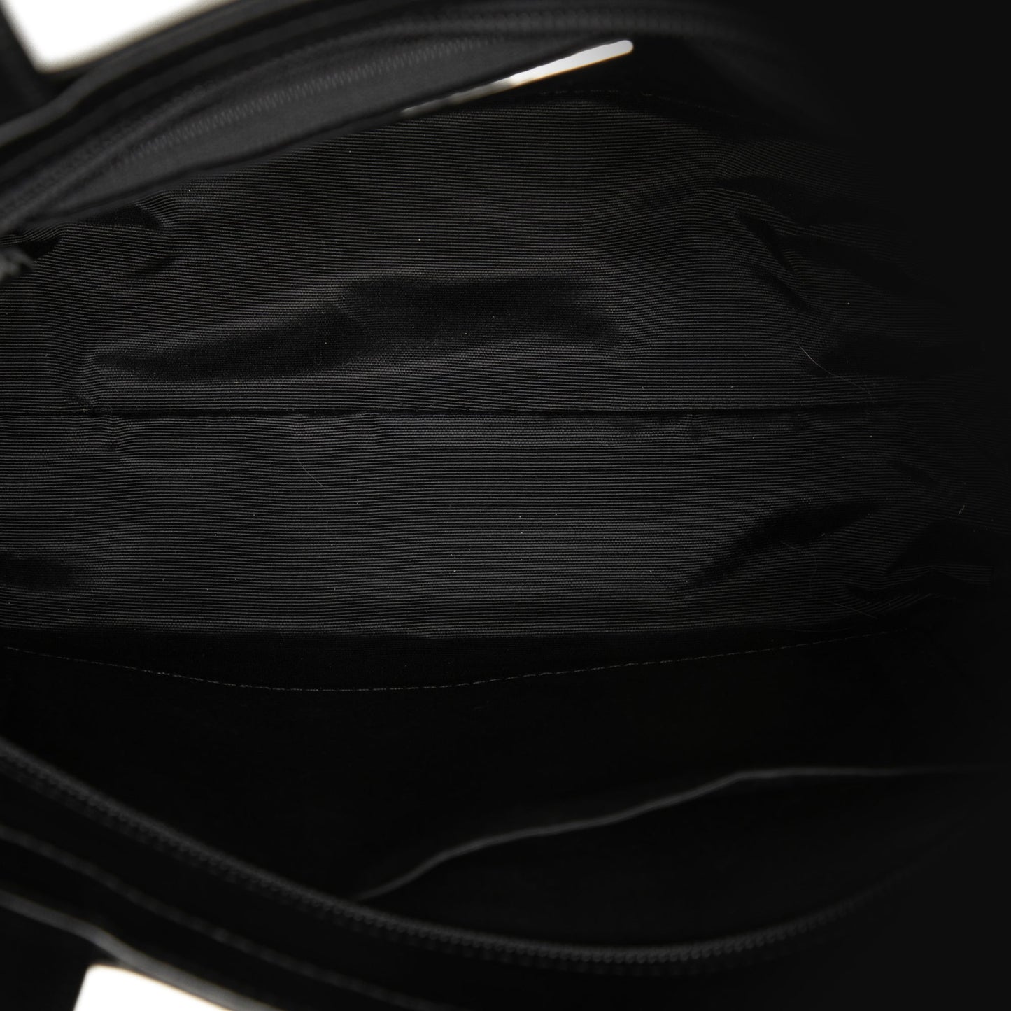 Burberry Leather Trimmed Nylon Handbag