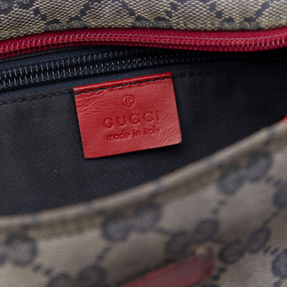 Gucci GG Crystal Web Crossbody — Beige
