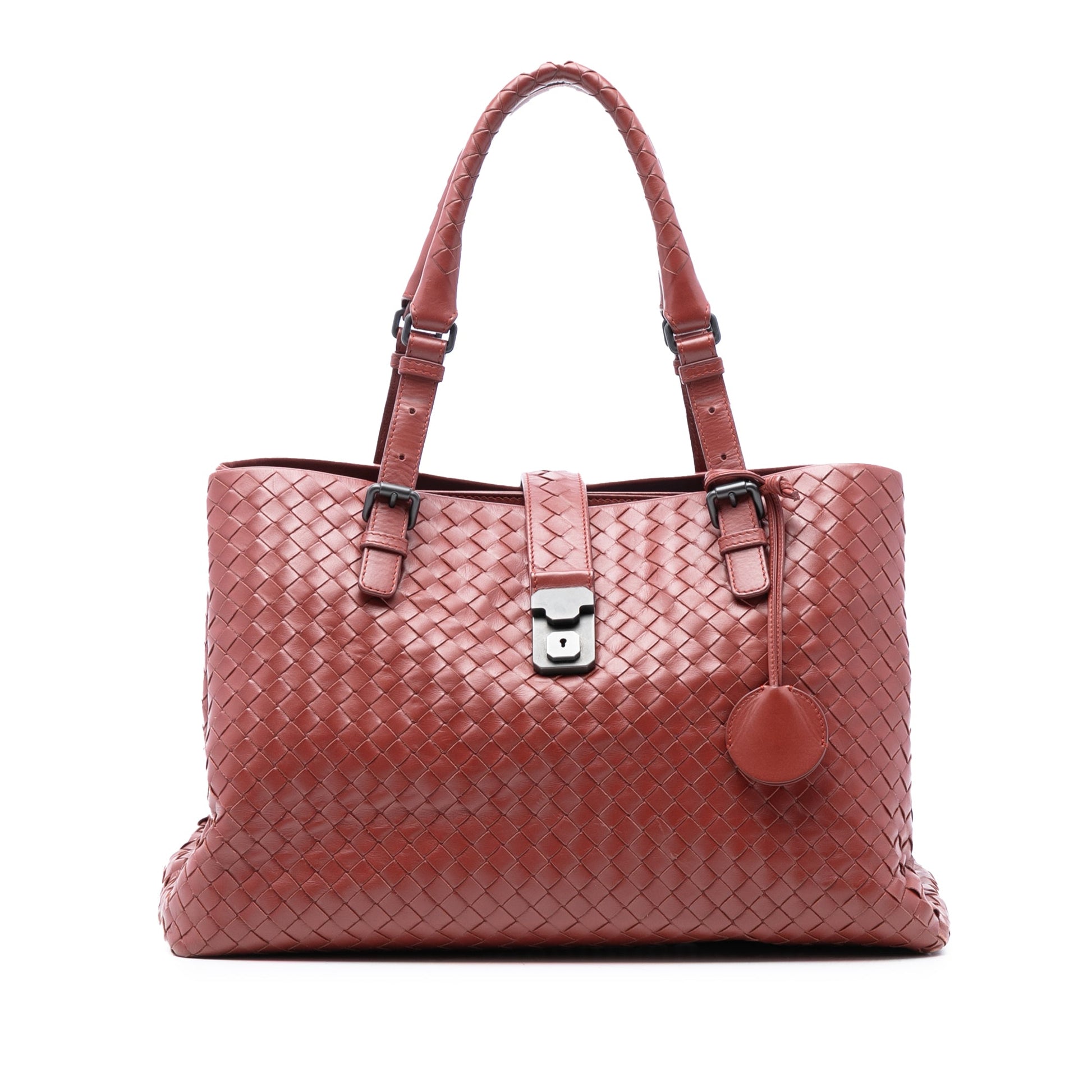 Bottega Veneta Medium Nappa Intrecciato Roma Tote