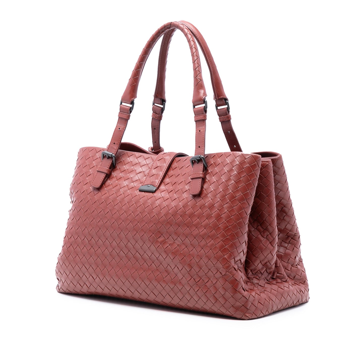 Bottega Veneta Medium Nappa Intrecciato Roma Tote