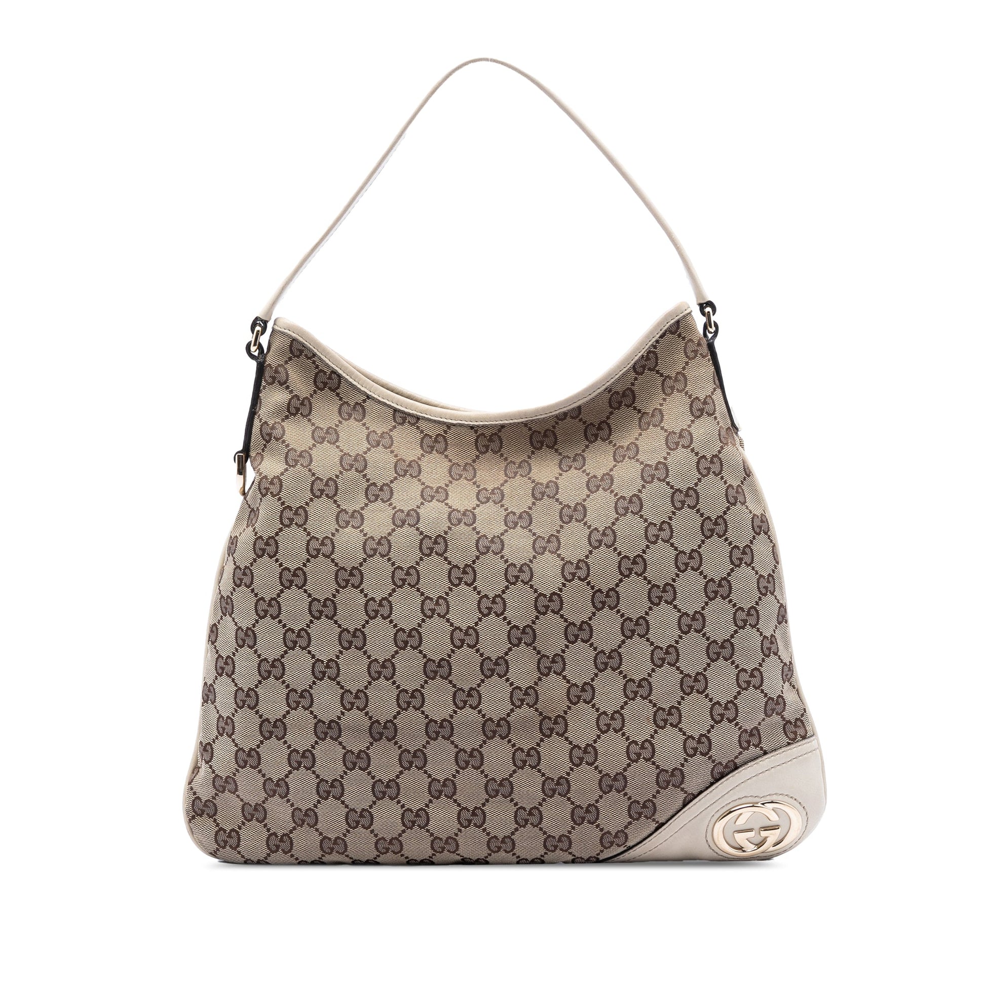 Gucci GG Canvas New Britt Hobo