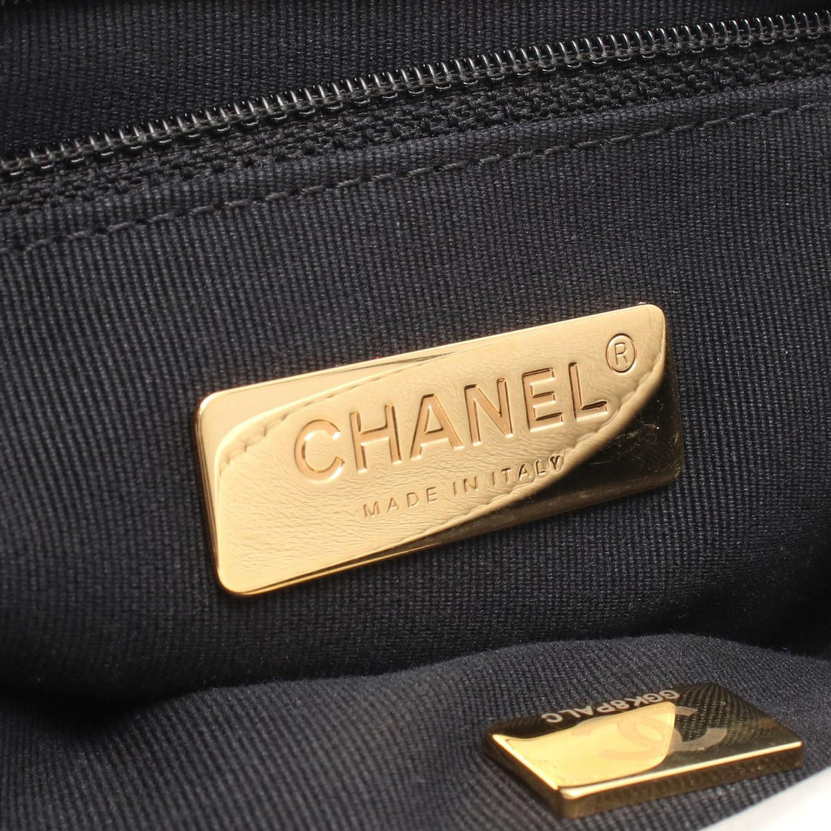 Chanel Medium Lambskin 19 Flap — White