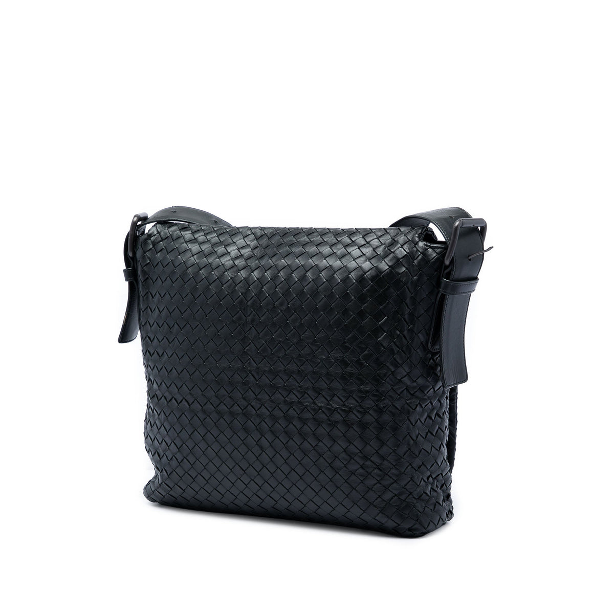 Bottega Veneta Nappa Intrecciato Flap Crossbody