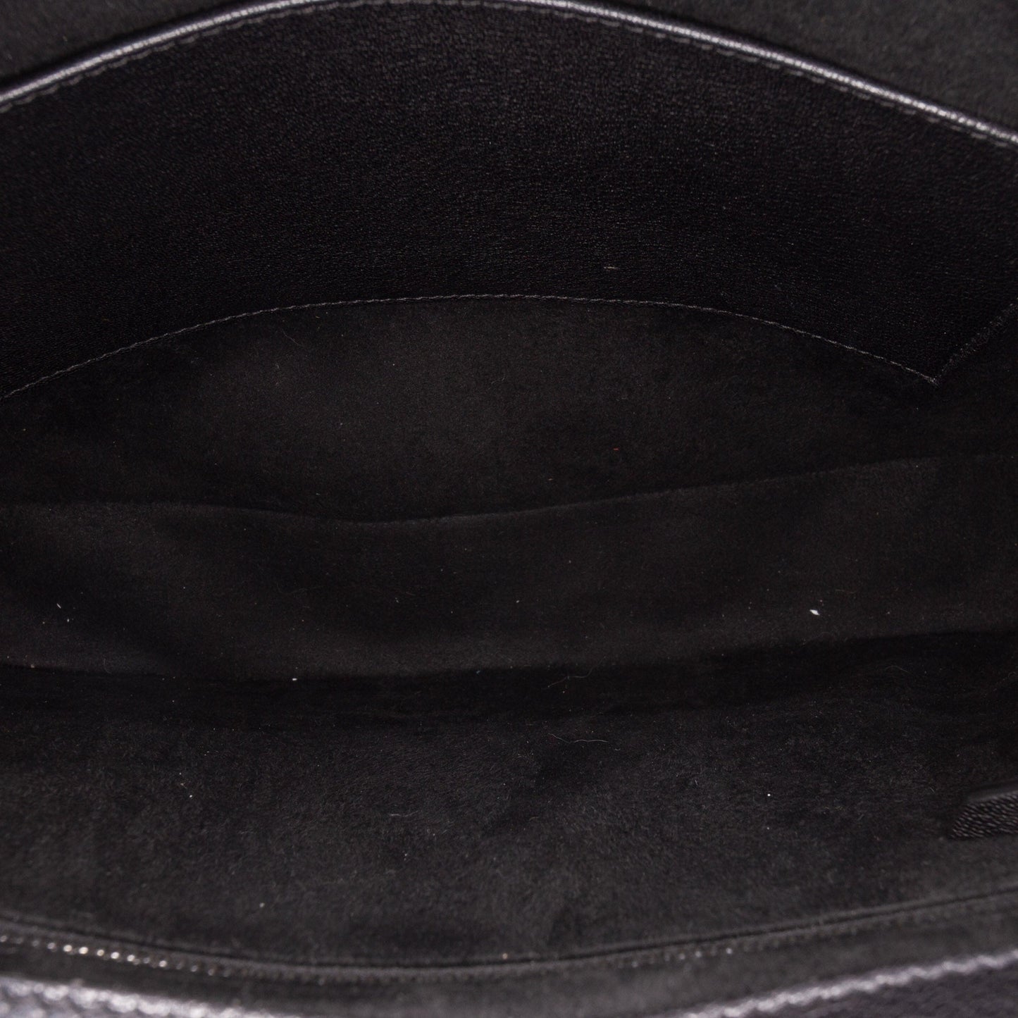 Maison Margiela Bicolor Goatskin and Canvas New Lock Horizontal Satchel