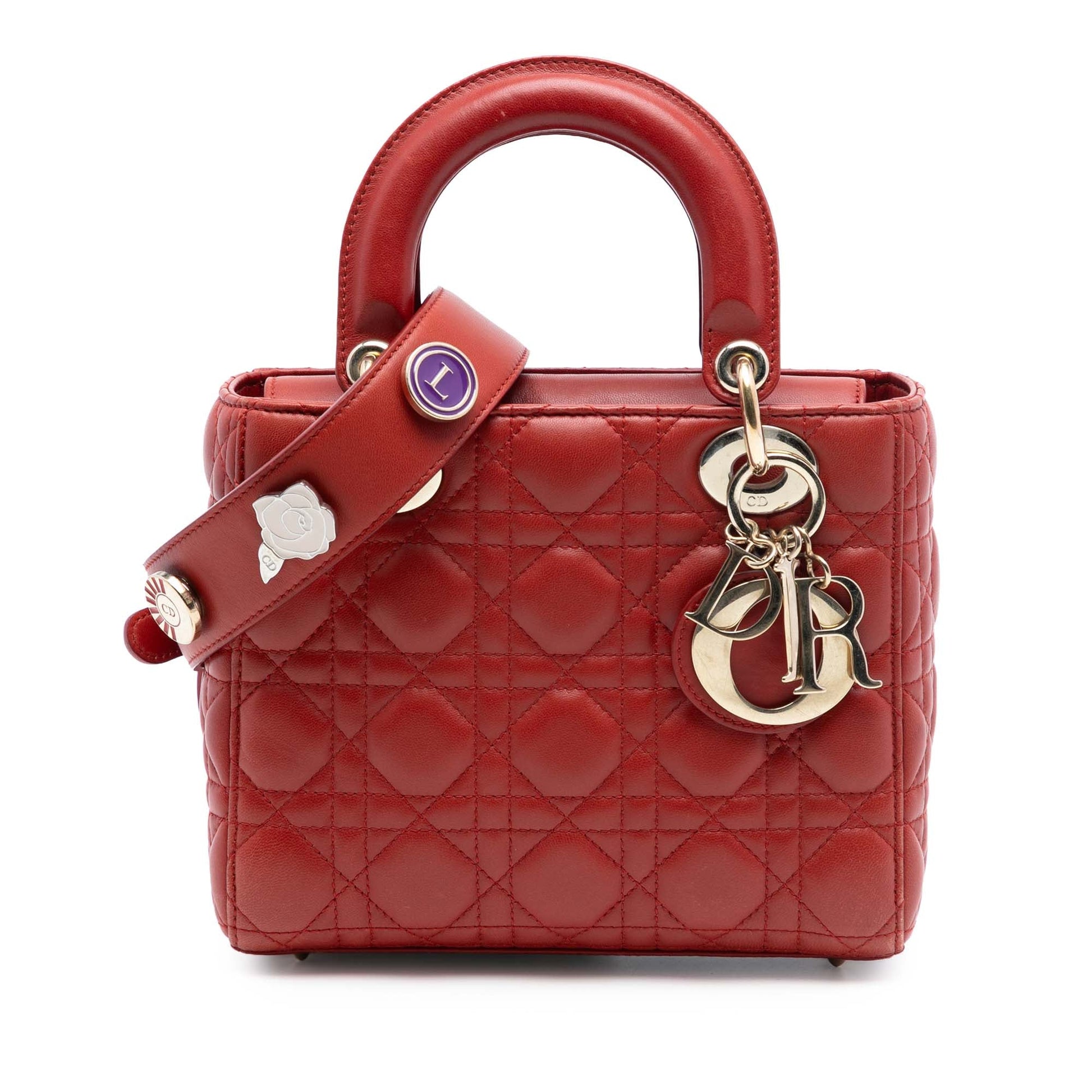 Dior Small Lambskin Cannage My ABCDior Lady Dior