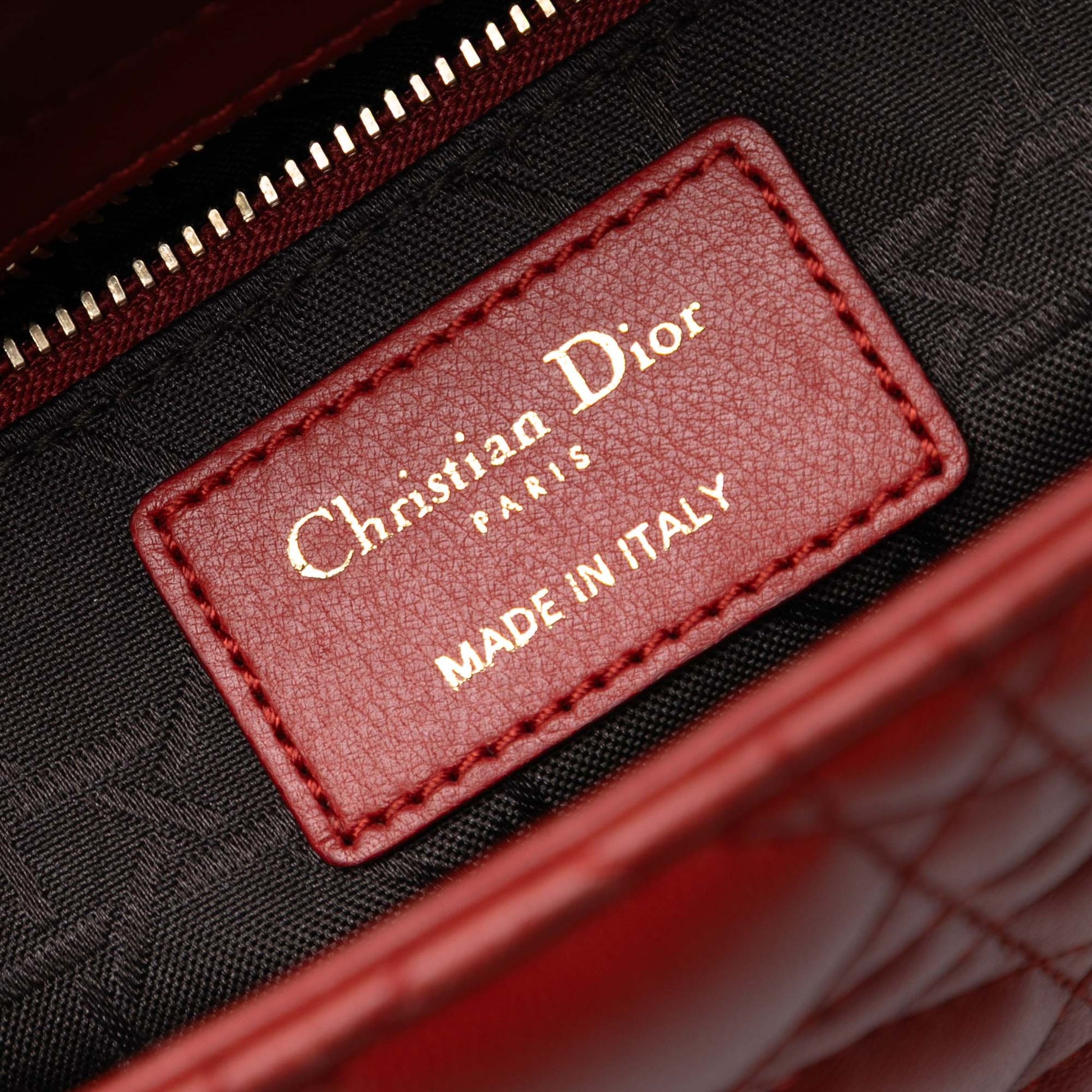 Dior Small Lambskin Cannage My ABCDior Lady Dior