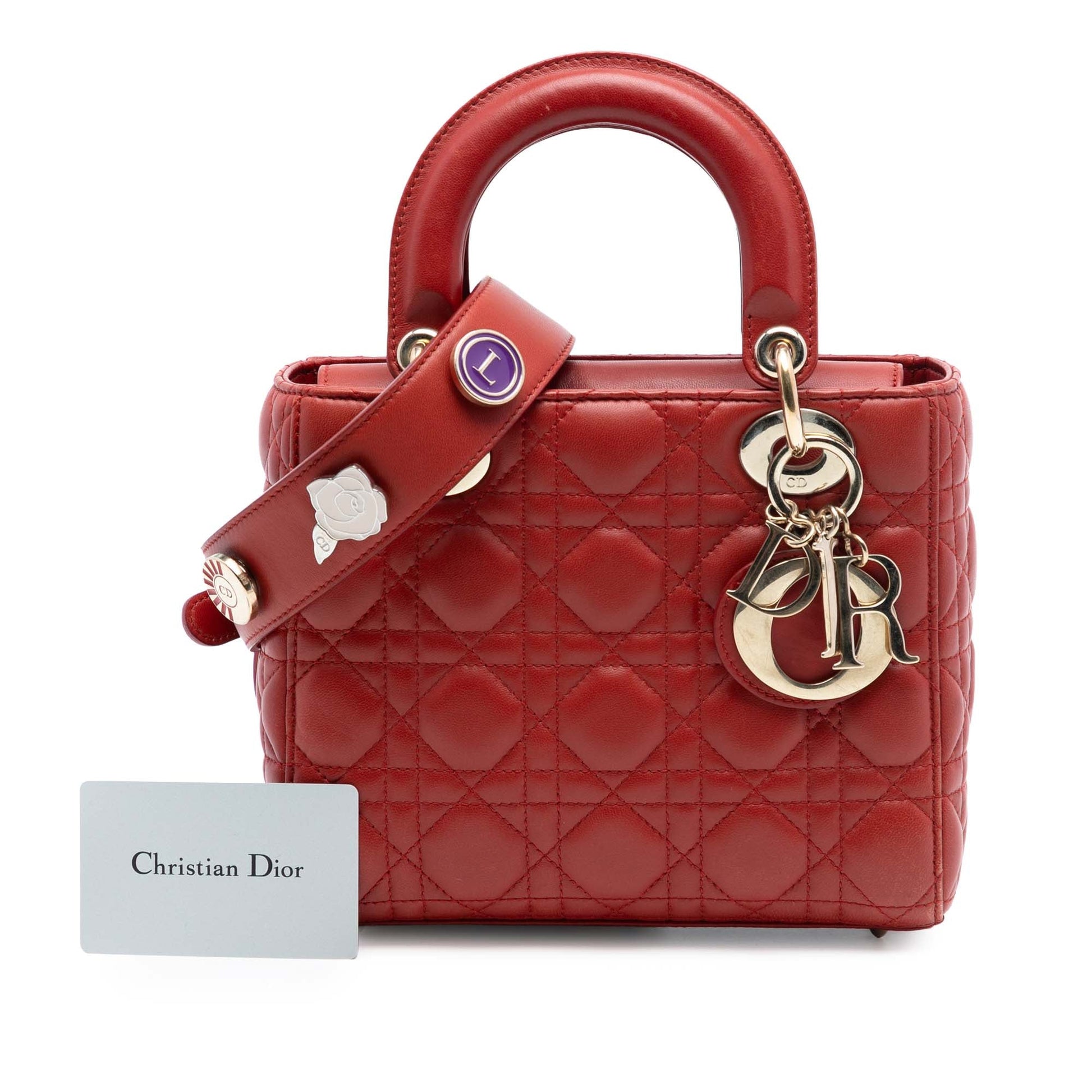 Dior Small Lambskin Cannage My ABCDior Lady Dior