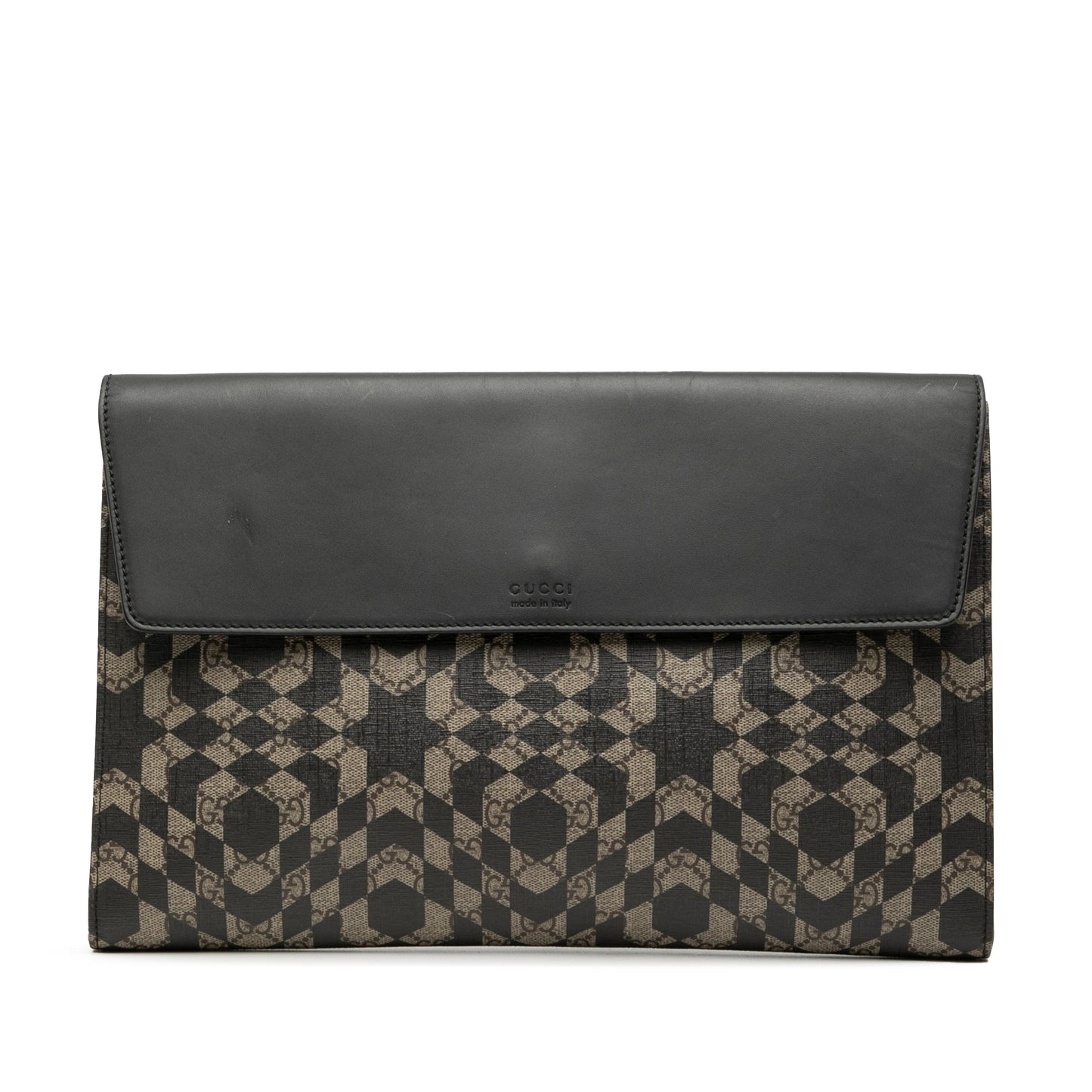Gucci GG Supreme Caleido Clutch Bag