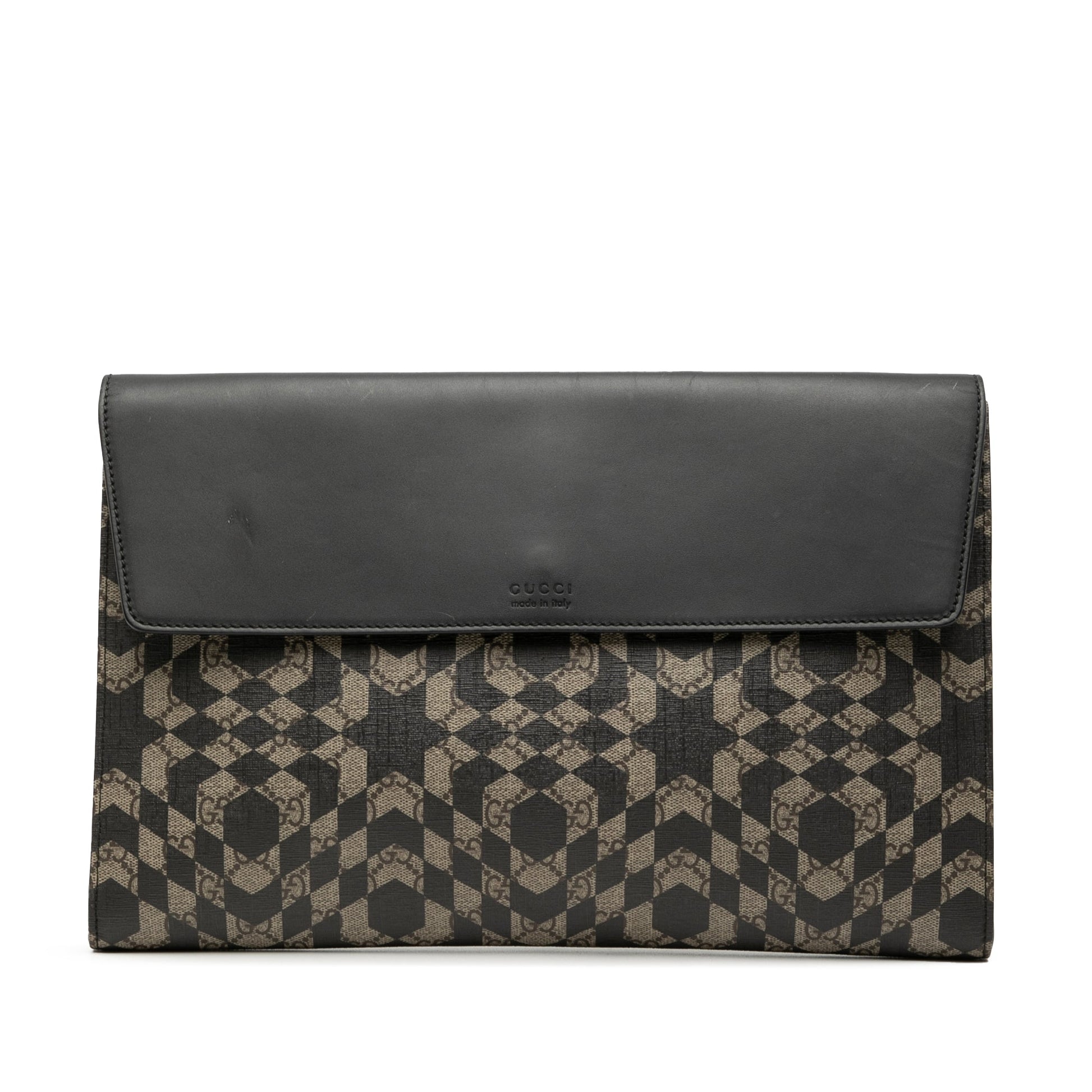 Gucci GG Supreme Caleido Clutch Bag
