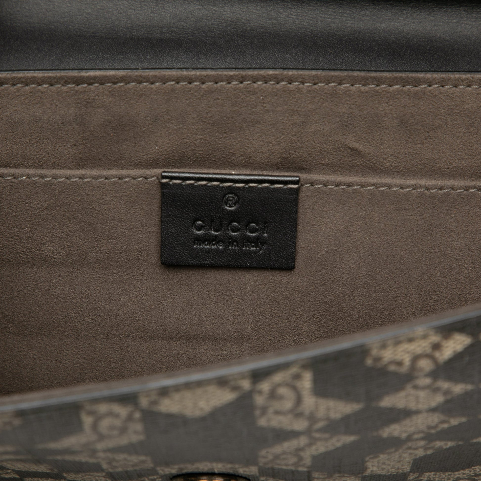 Gucci GG Supreme Caleido Clutch Bag