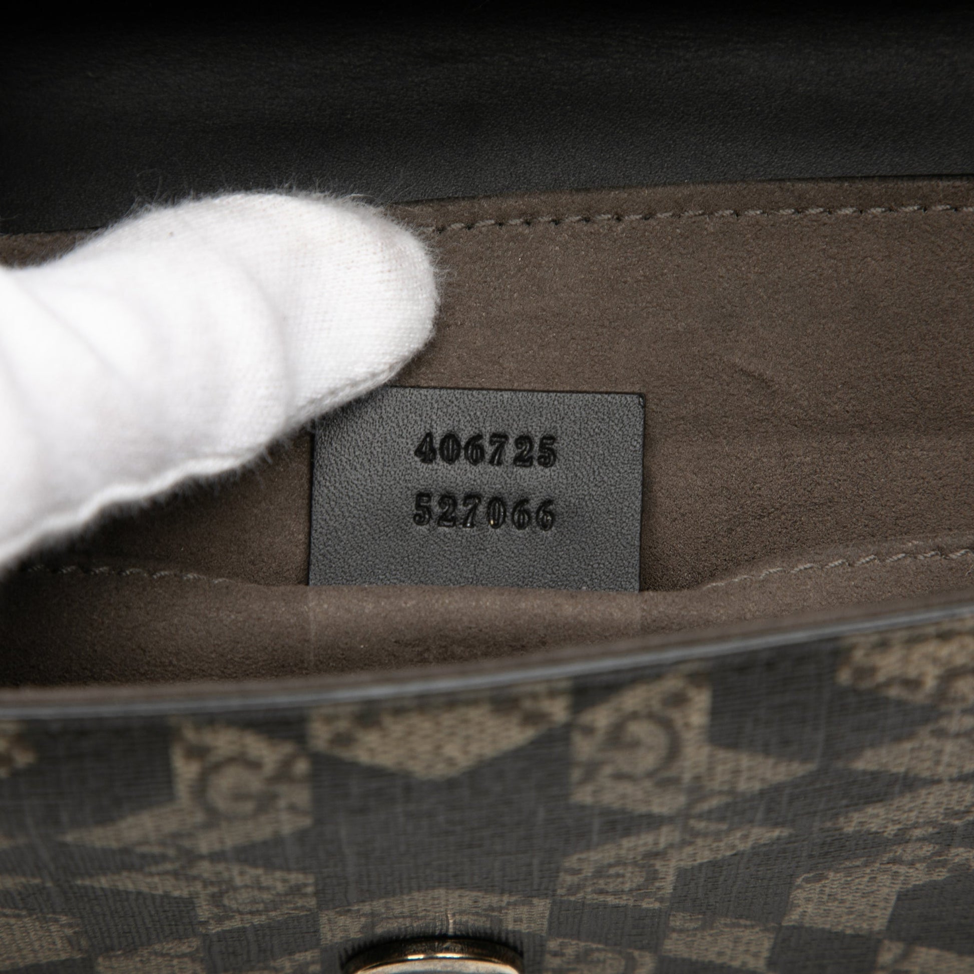 Gucci GG Supreme Caleido Clutch Bag