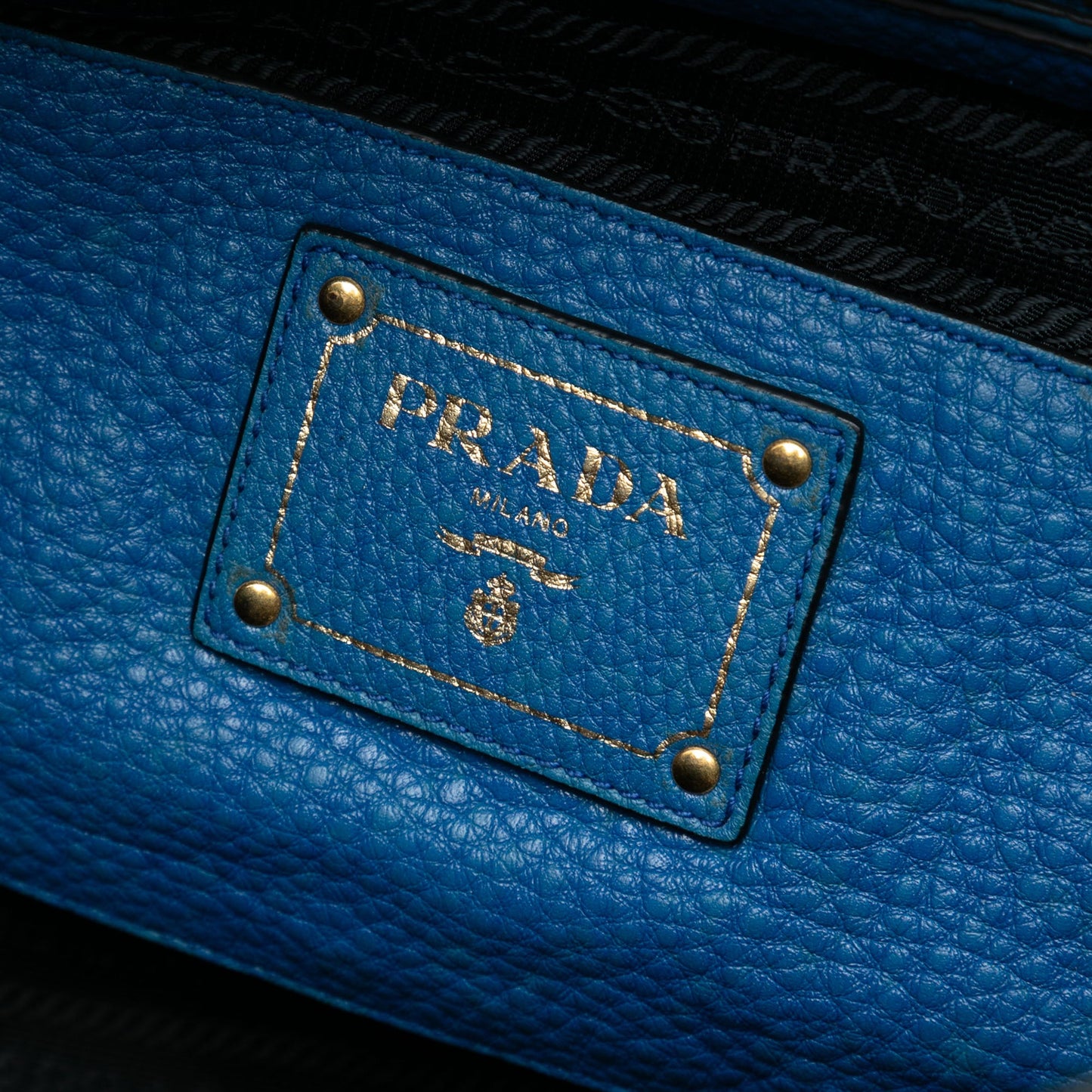 Prada Vitello Daino Open Convertible Tote
