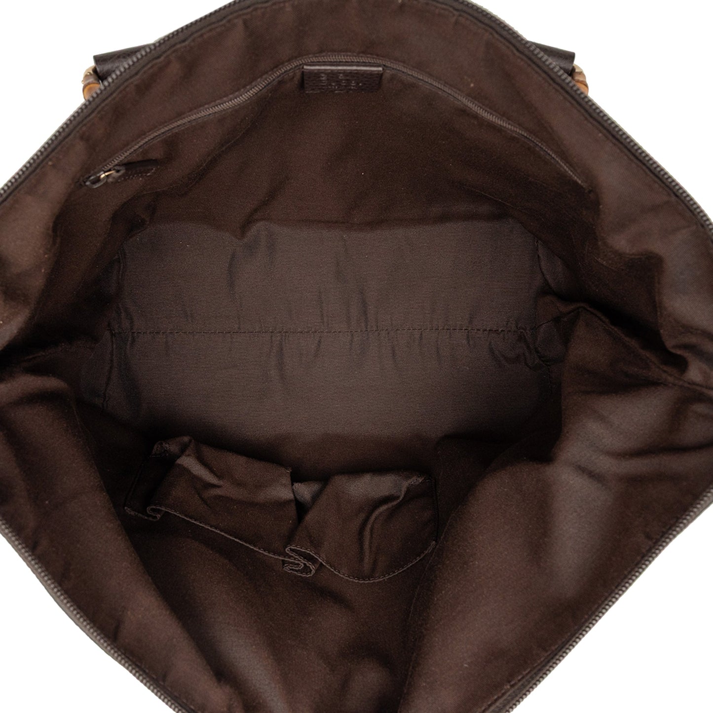 Gucci Leather Bamboo Satchel