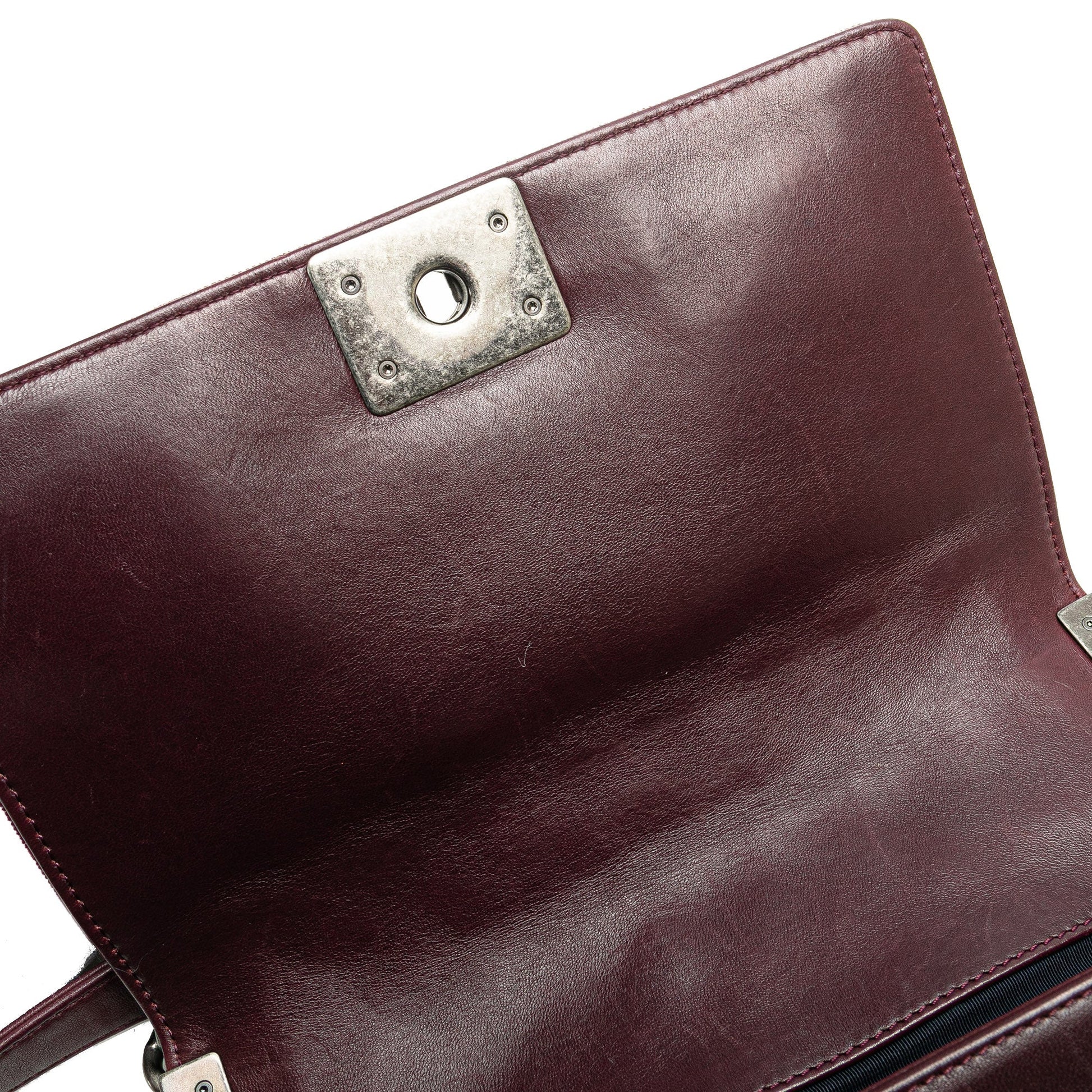 Chanel Old Medium Velvet and Tweed Boy Flap