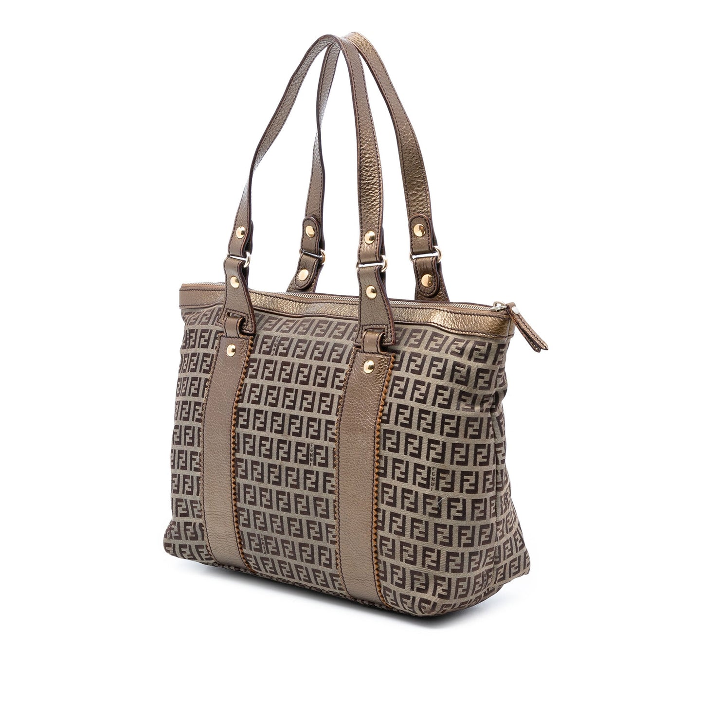Fendi Zucchino Canvas Tote