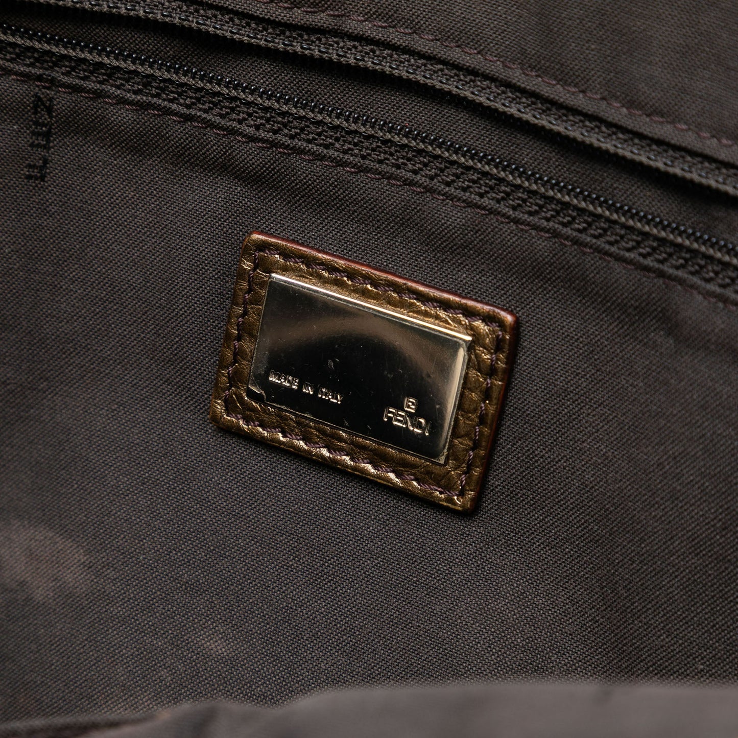 Fendi Zucchino Canvas Tote