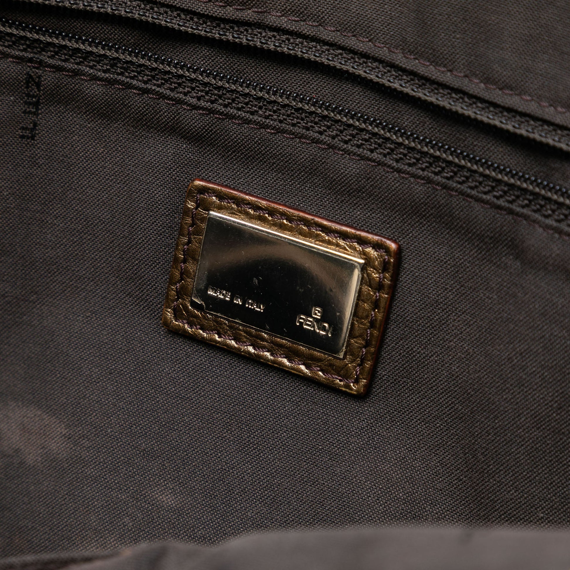Fendi Zucchino Canvas Tote