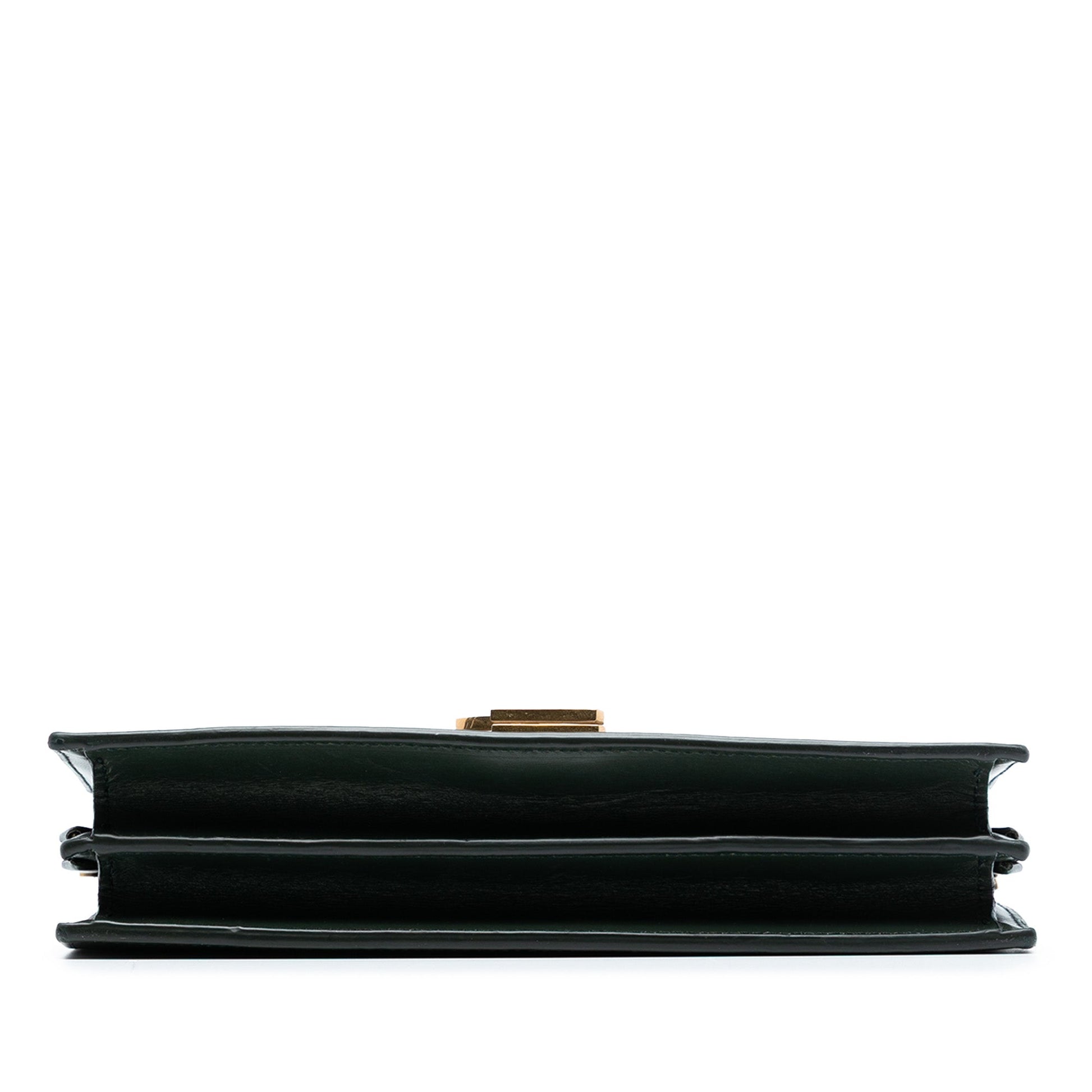 Saint Laurent Smooth Calfskin Monogram Cassandra Clasp Bag