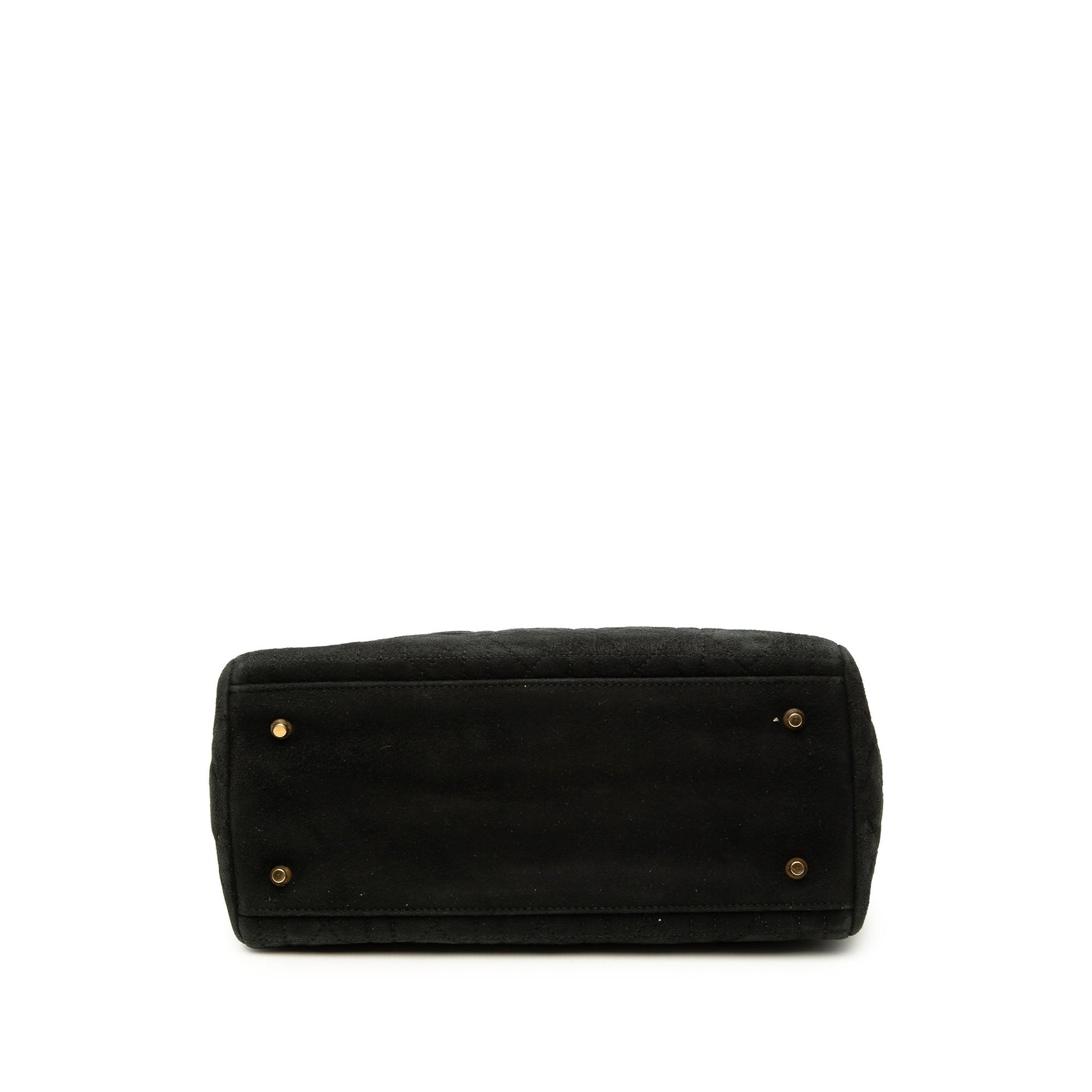 Dior Medium Suede Cannage Lady Dior