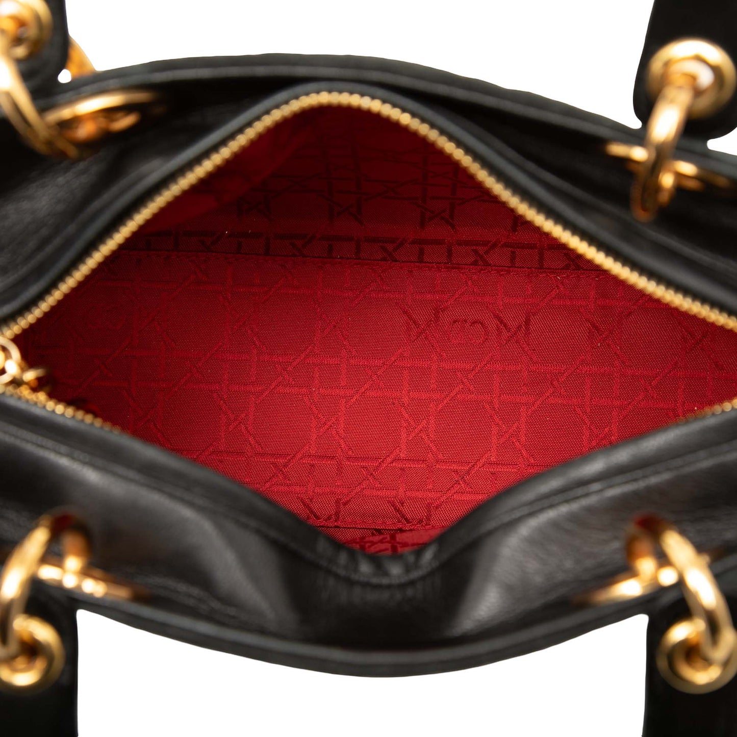 Dior Medium Suede Cannage Lady Dior