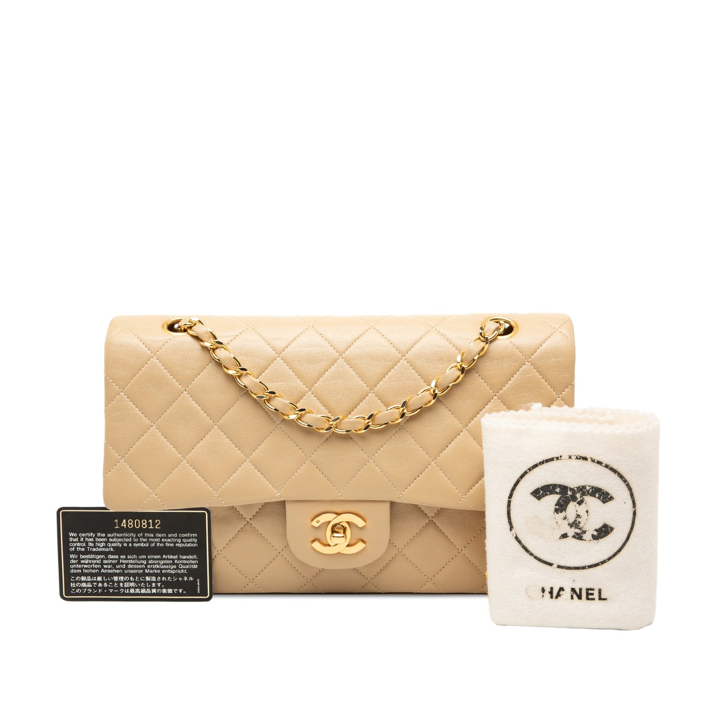 Chanel Medium Classic Lambskin Double Flap