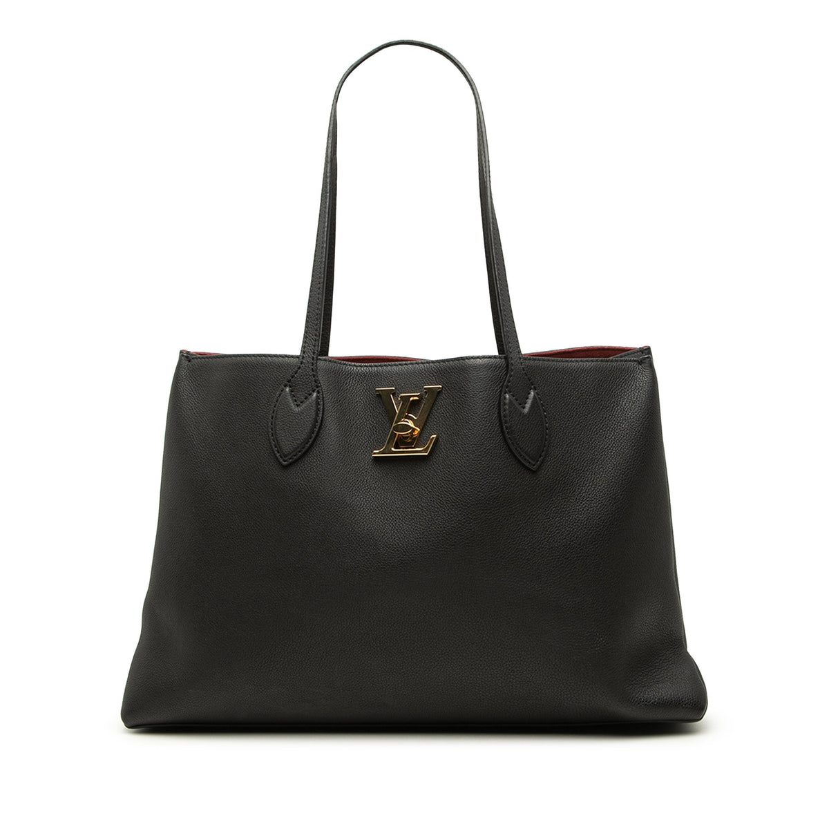 Louis Vuitton Leather Lockme Shopper Tote