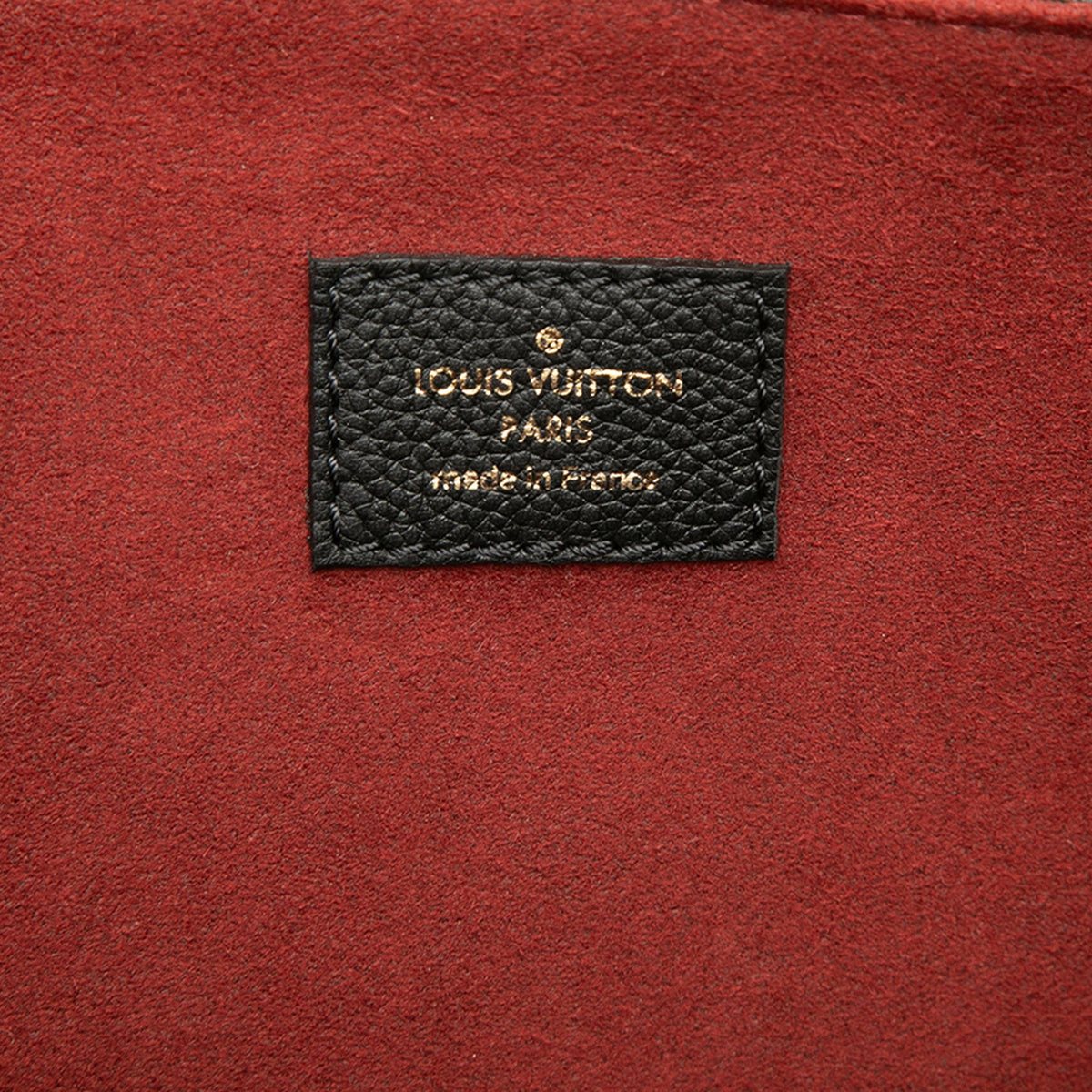 Louis Vuitton Leather Lockme Shopper Tote