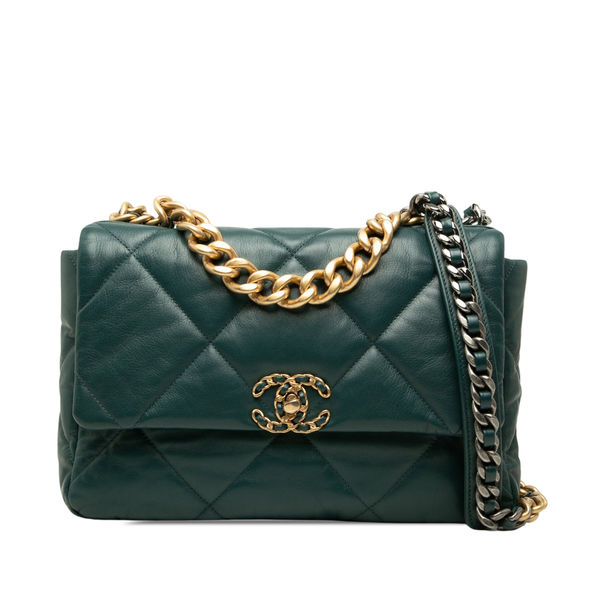 Chanel Large Lambskin 19 Flap